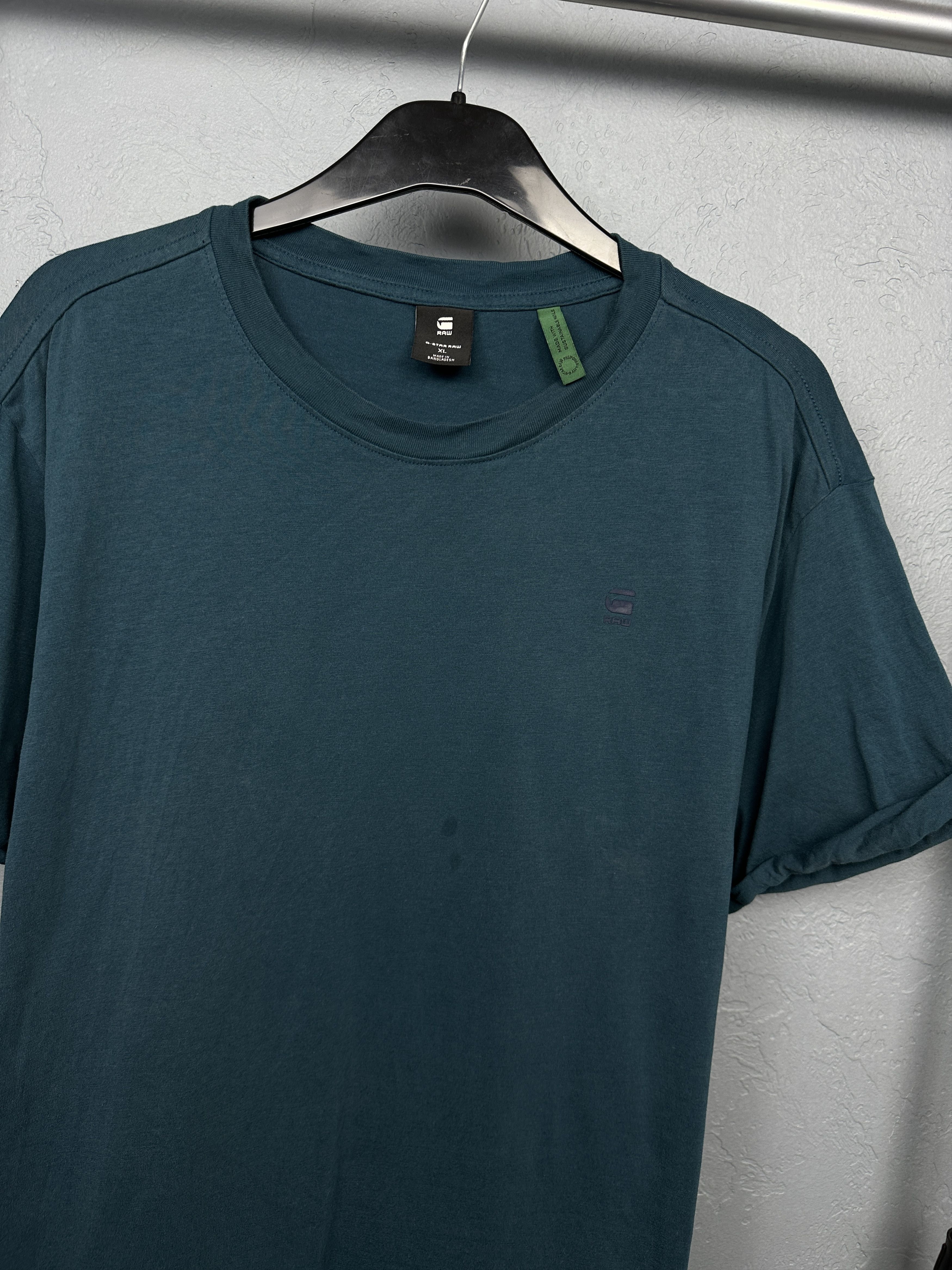 G-Star G Star Raw Mens Lash Crew Neck T-Shirt Size US XL / EU 56 / 4 - 2 Thumbnail