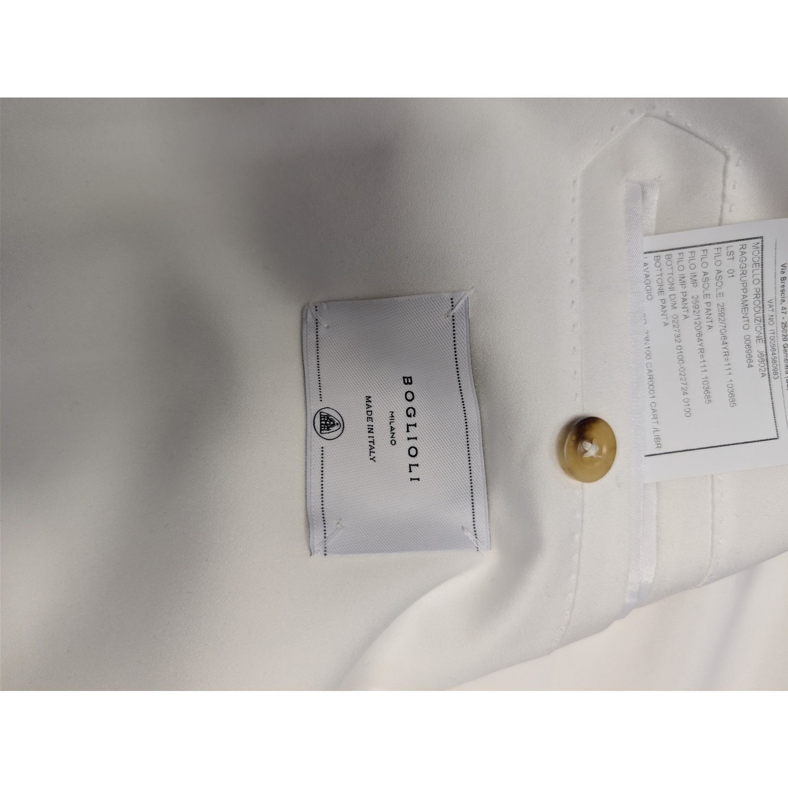 Boglioli o1rshd1 CC20 Jacket Tuxedo in White Size US M / EU 48-50 / 2 - 19 Thumbnail