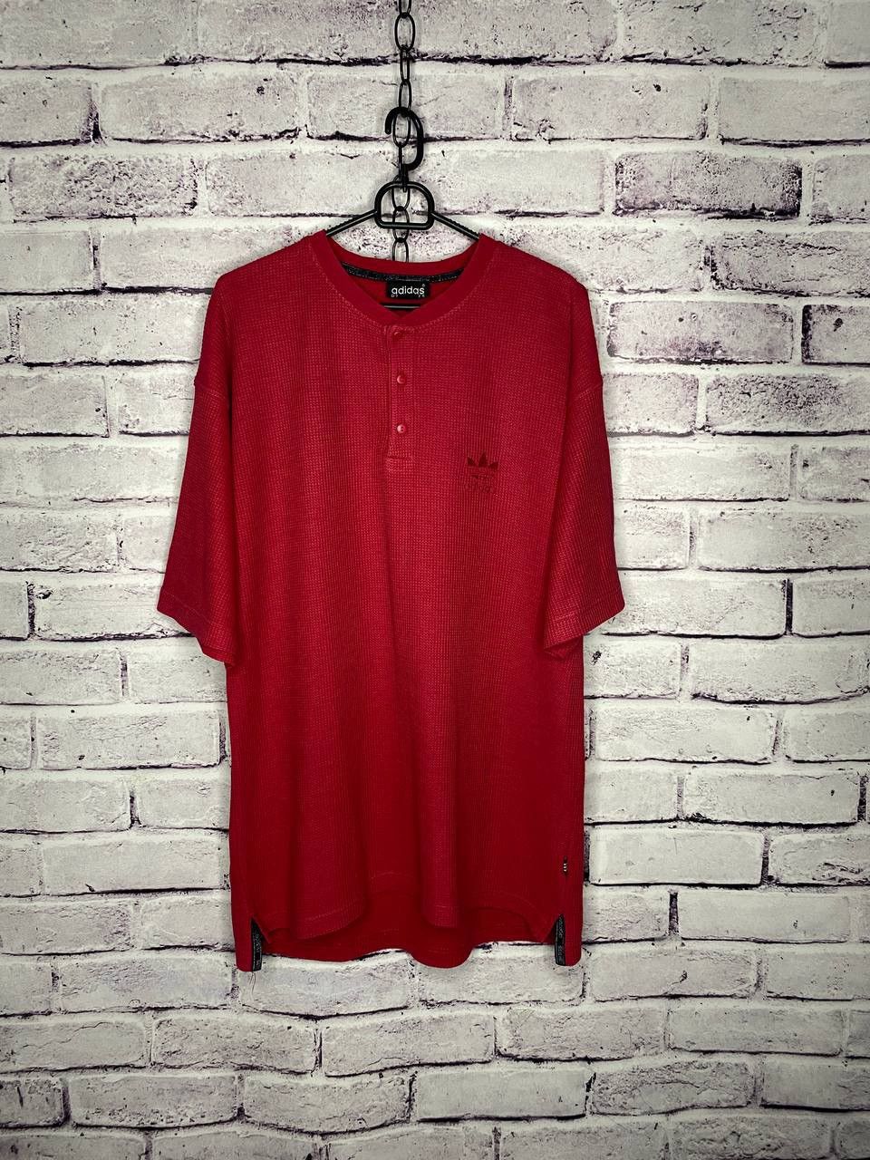 Adidas MENS Adidas Vintage T-Shirt Red Fire Bird sportswear Size US L / EU 52-54 / 3 - 1 Thumbnail