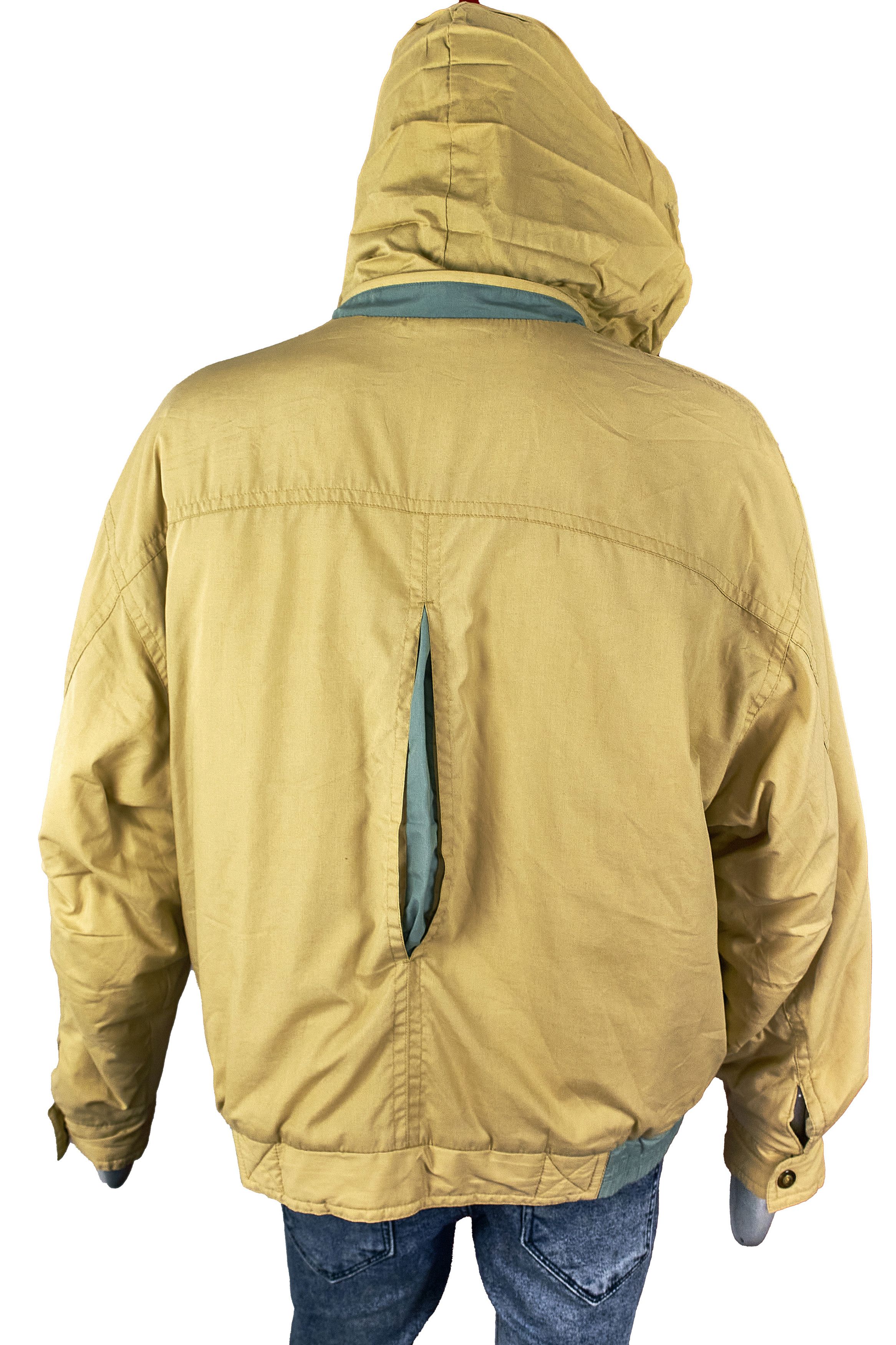 Angelo Litrico Vintage Y2K men's hooded bomber jacket military style Size US XL / EU 56 / 4 - 7 Thumbnail