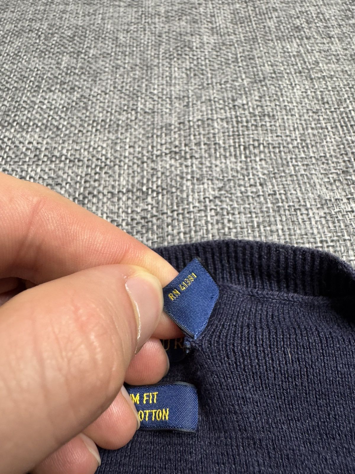 Polo Ralph Lauren Polo Ralph Lauren sweater blue XL Size US XL / EU 56 / 4 - 4 Thumbnail
