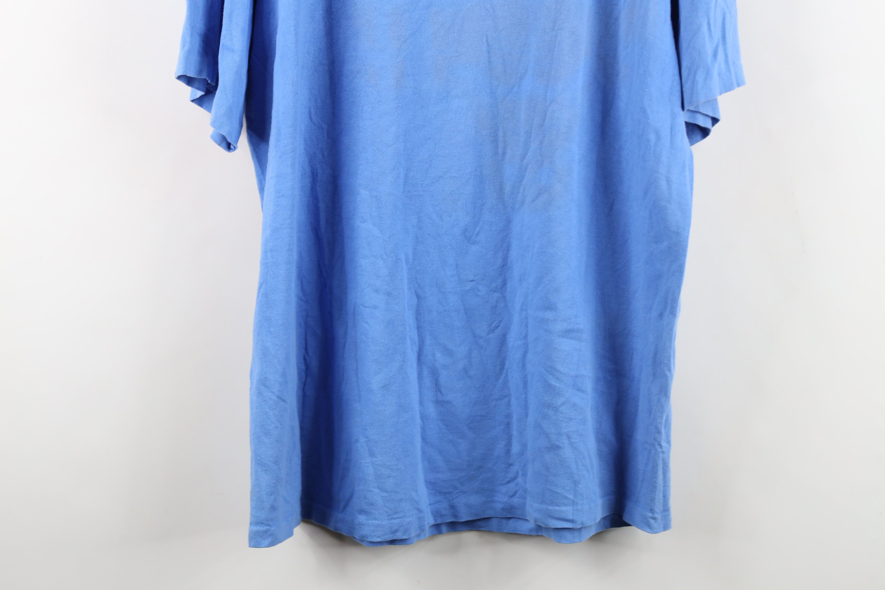 Vintage Vintage 90s Streetwear Ocoee River Rafting T-Shirt Blue USA Size US XL / EU 56 / 4 - 14 Thumbnail