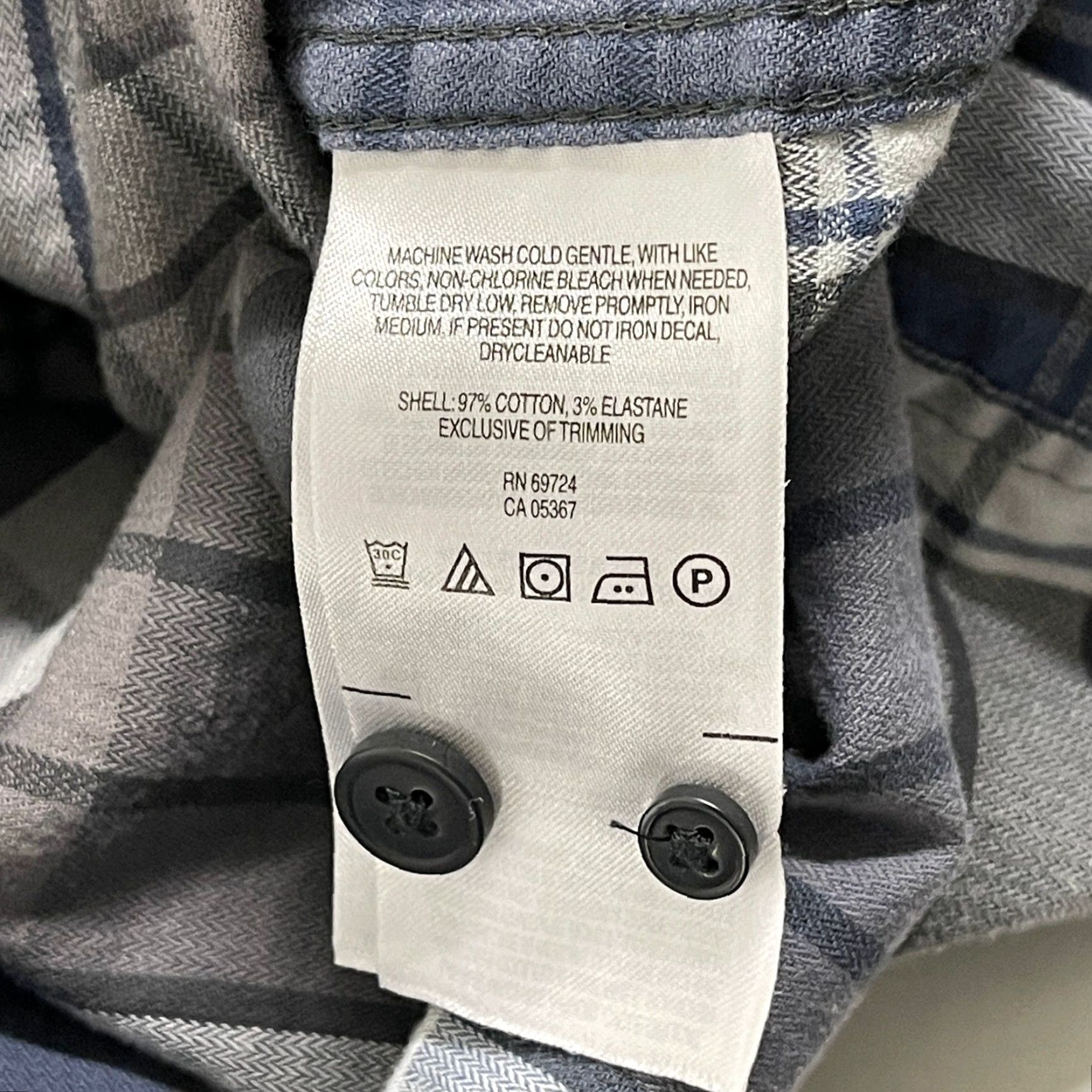 Vintage Columbia Button-Up Shirt Men M Blue Gray Plaid Outdoor Casual LightWeight All Seasons Button Closure Long Sleeve Regular Fit Collared Size US M / EU 48-50 / 2 - 7 Thumbnail