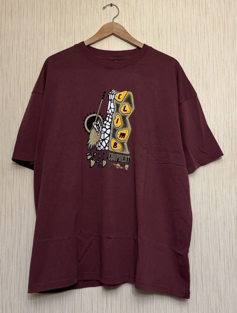 Brain Dead BRAIN DEAD Equipment Biomechanic Bouldering T Shirt NEW RARE Size US XL / EU 56 / 4 - 5 Thumbnail