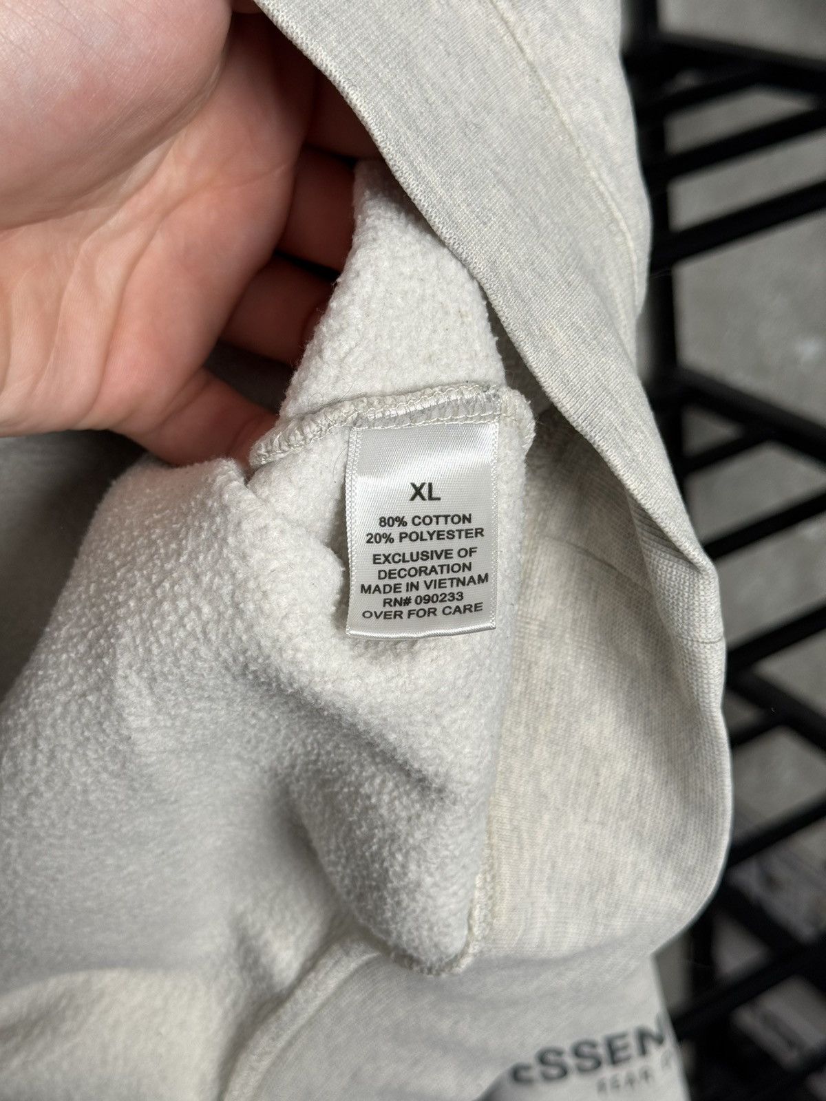 Essentials Essentials Big logo Hoodie Size US XL / EU 56 / 4 - 9 Thumbnail