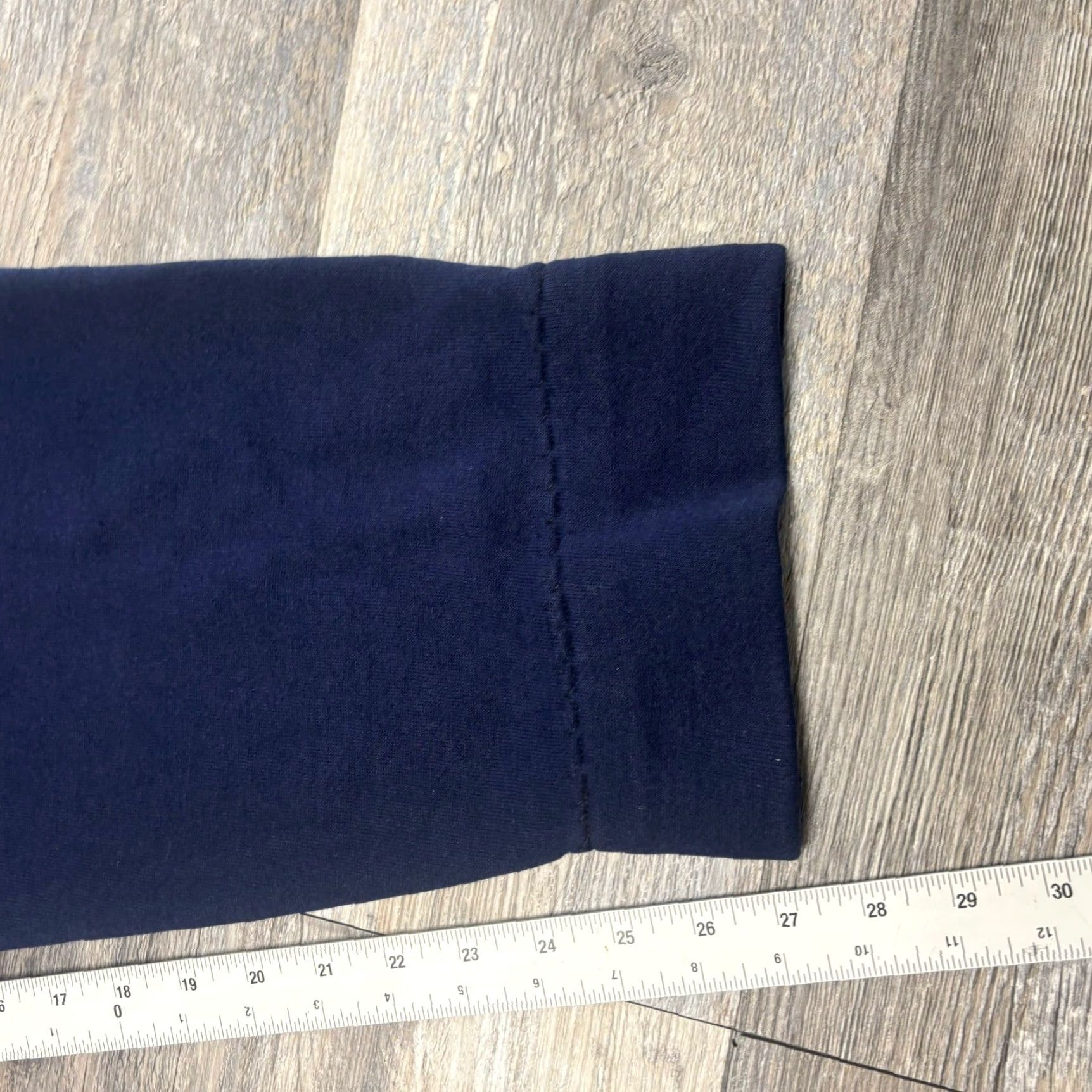 Nike VINTAGE Nike Blue Mens L Sweatpants Jogger USA Made Swoosh Spell Out Athleisure Sub-Brand Athletic Size US 33 - 7 Thumbnail