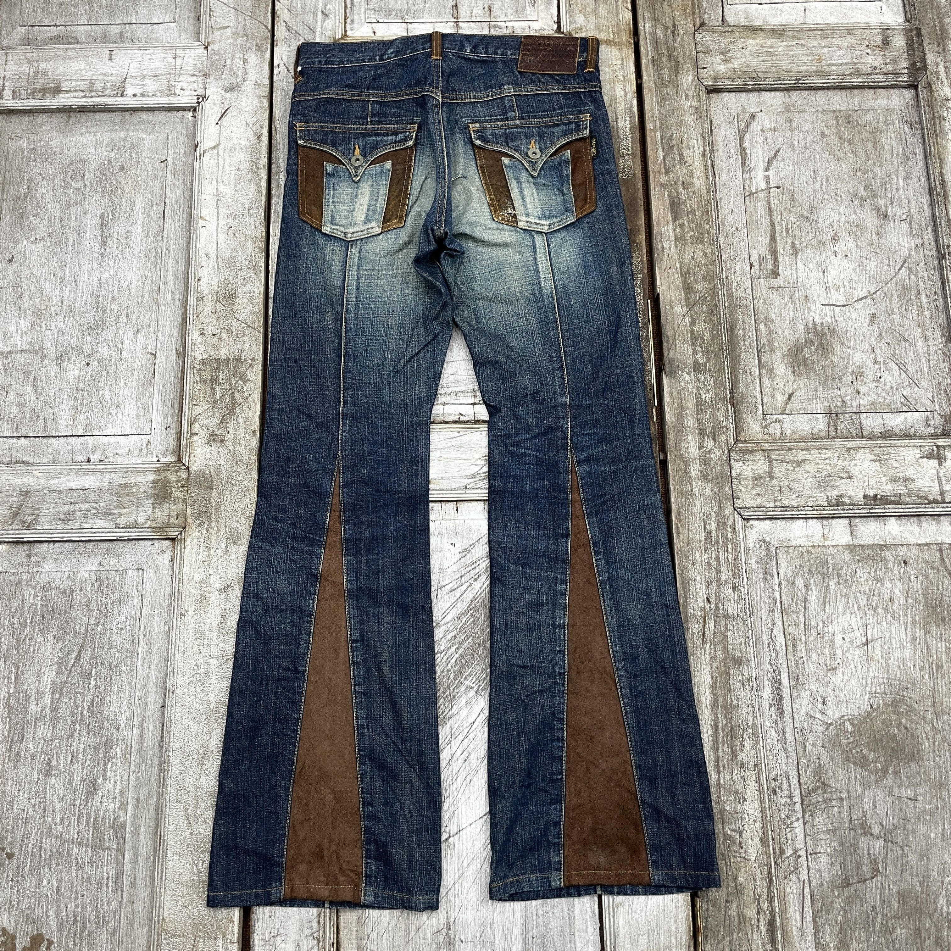 Designer × Morgan Homme Morgan Homme Bootcut Leather 10th Anniversary Design-wc297 Size US 32 / EU 48 - 1 Thumbnail