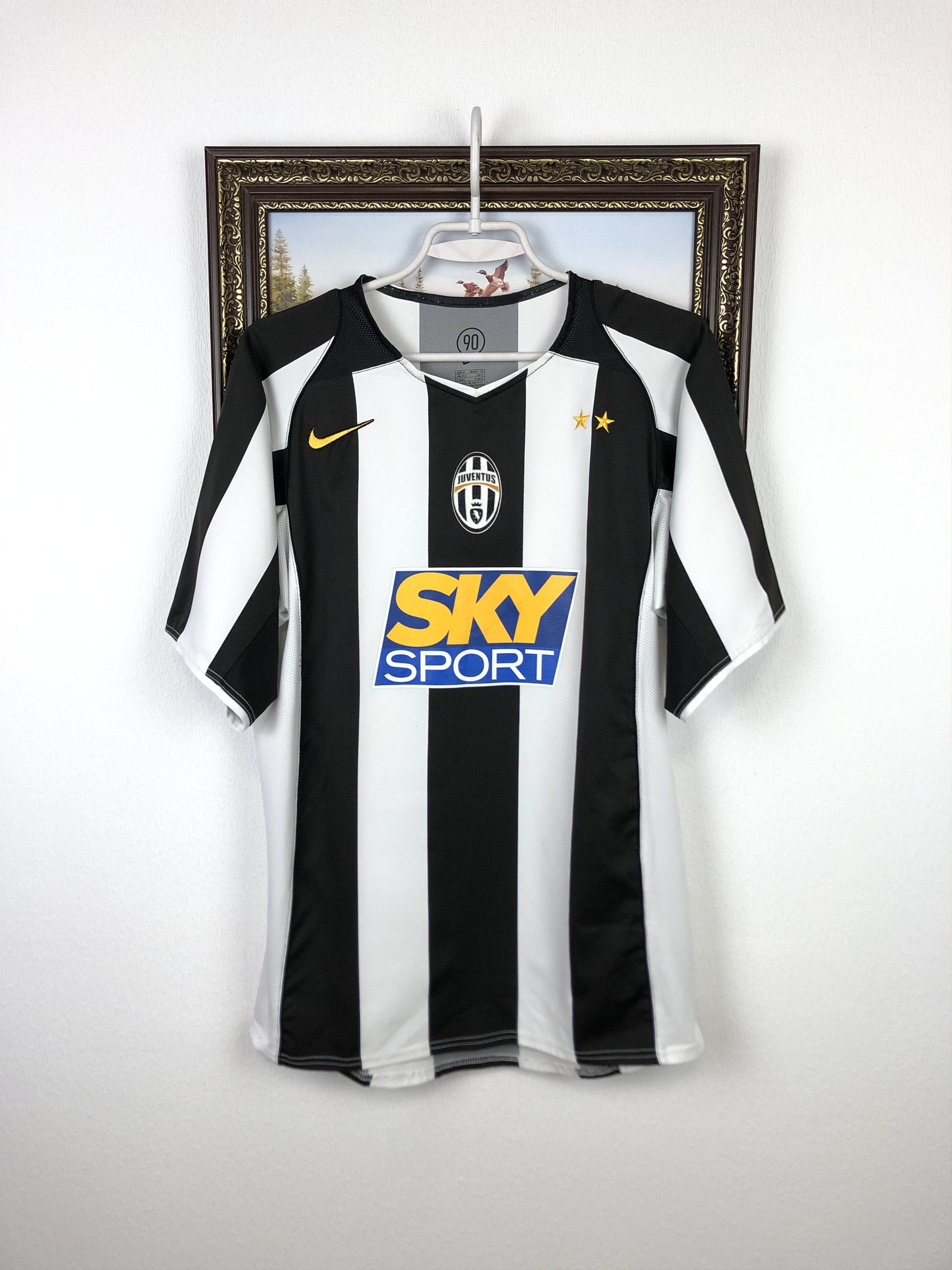 Juventus Home football shirt 2004 Soccer #10 Del Piero