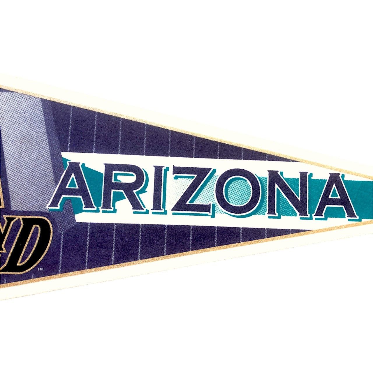 Arizona Jean Co. × MLB Arizona Diamondbacks 1999 MLB Baseball Pennant Size ONE SIZE - 4 Thumbnail