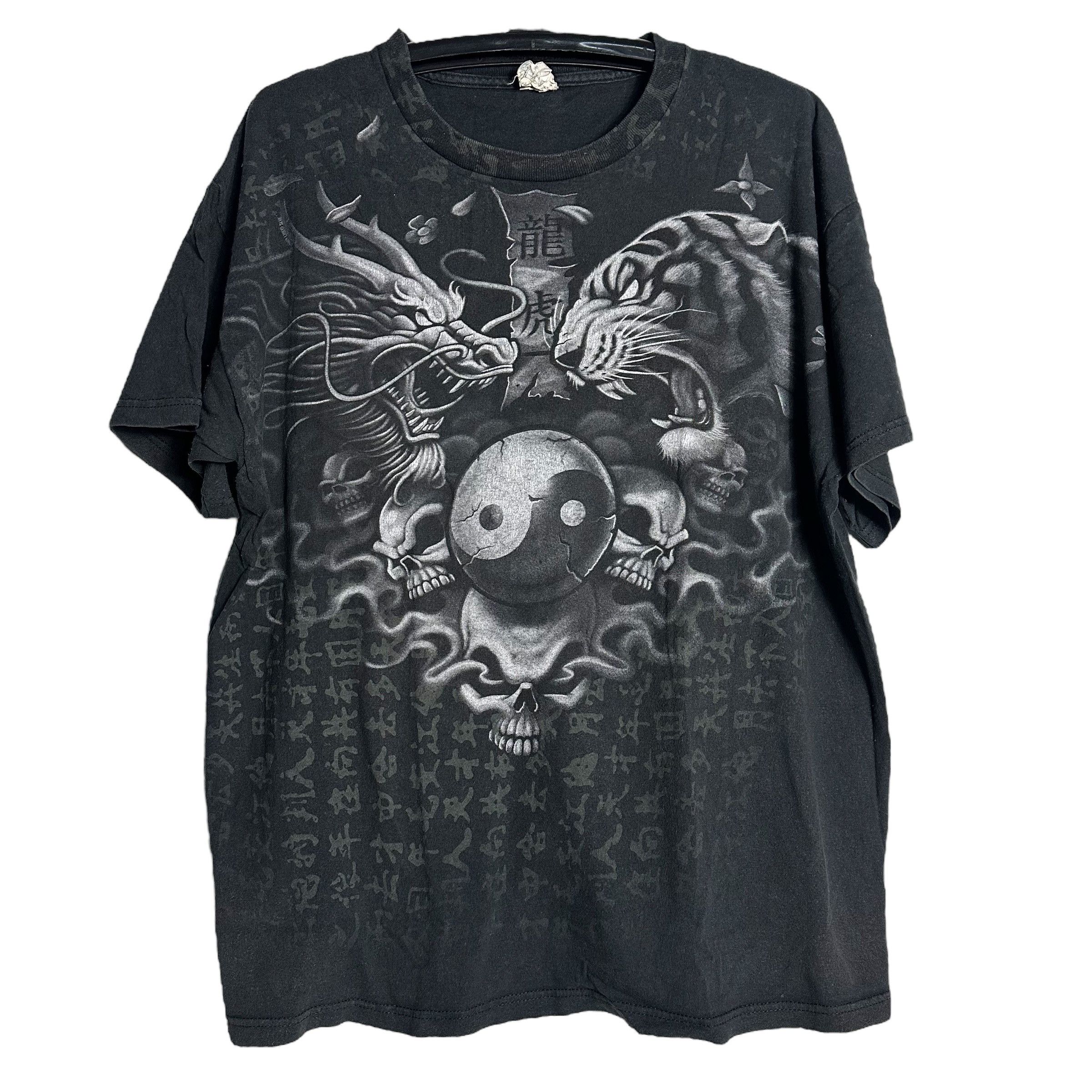 Liquid Blue 🔥RARE🔥Liquid Blue 2009 Tiger Dragon OVP T-Shirt Size US XL / EU 56 / 4 - 1 Thumbnail