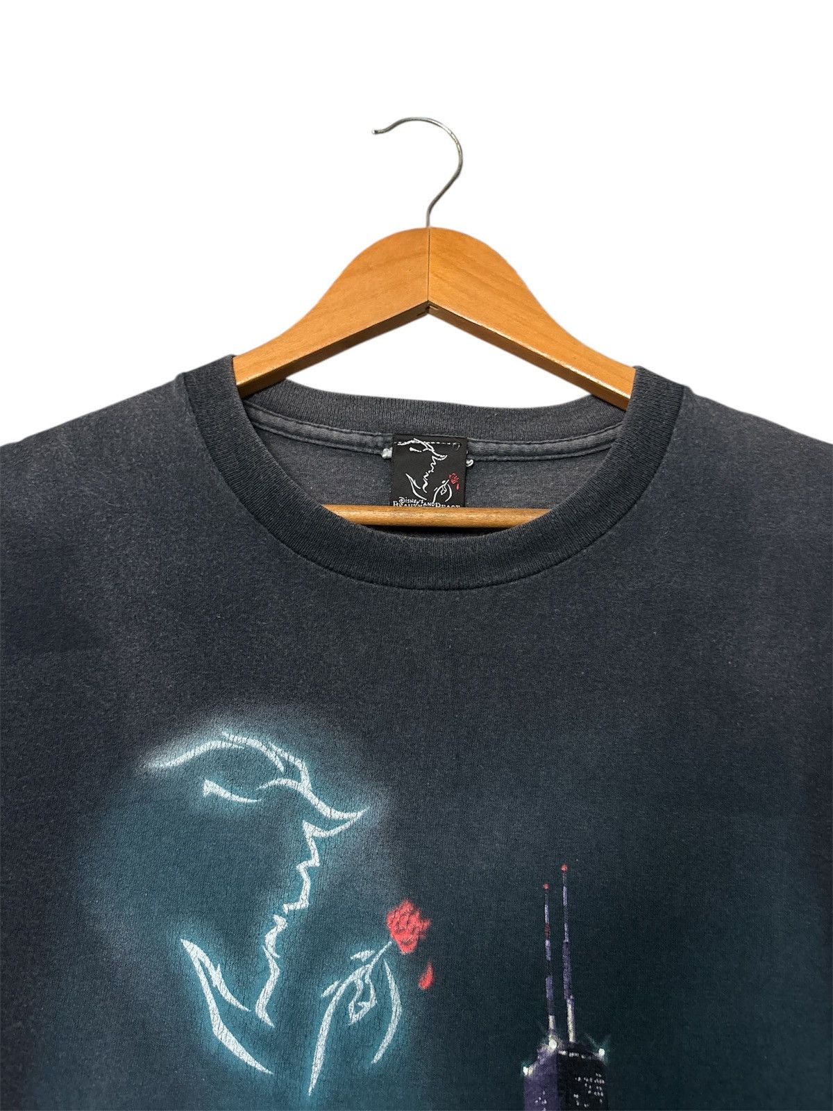 Disney RARE DISNEY BEAUTY AND THE BEAST VINTAGE TSHIRT TEE🔥 Size US L / EU 52-54 / 3 - 5 Thumbnail