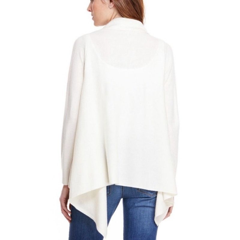 Vineyard Vines Vineyard Vines Cashmere Wool Waterfall Open Cardigan,XS Size XS / US 0-2 / IT 36-38 - 2 Thumbnail