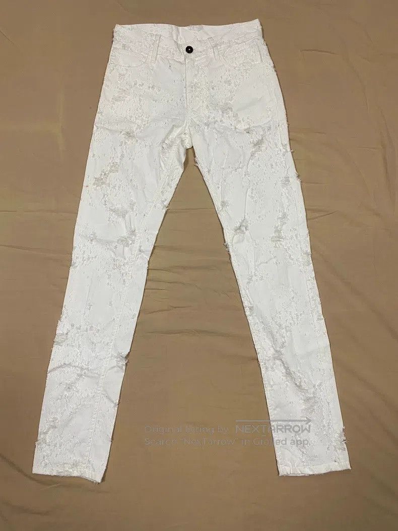 Ann Demeulemeester Ann Demeulemeester size XXS Distressed Denim Jeans Size 27" / US 4 / IT 40 - 1 Thumbnail