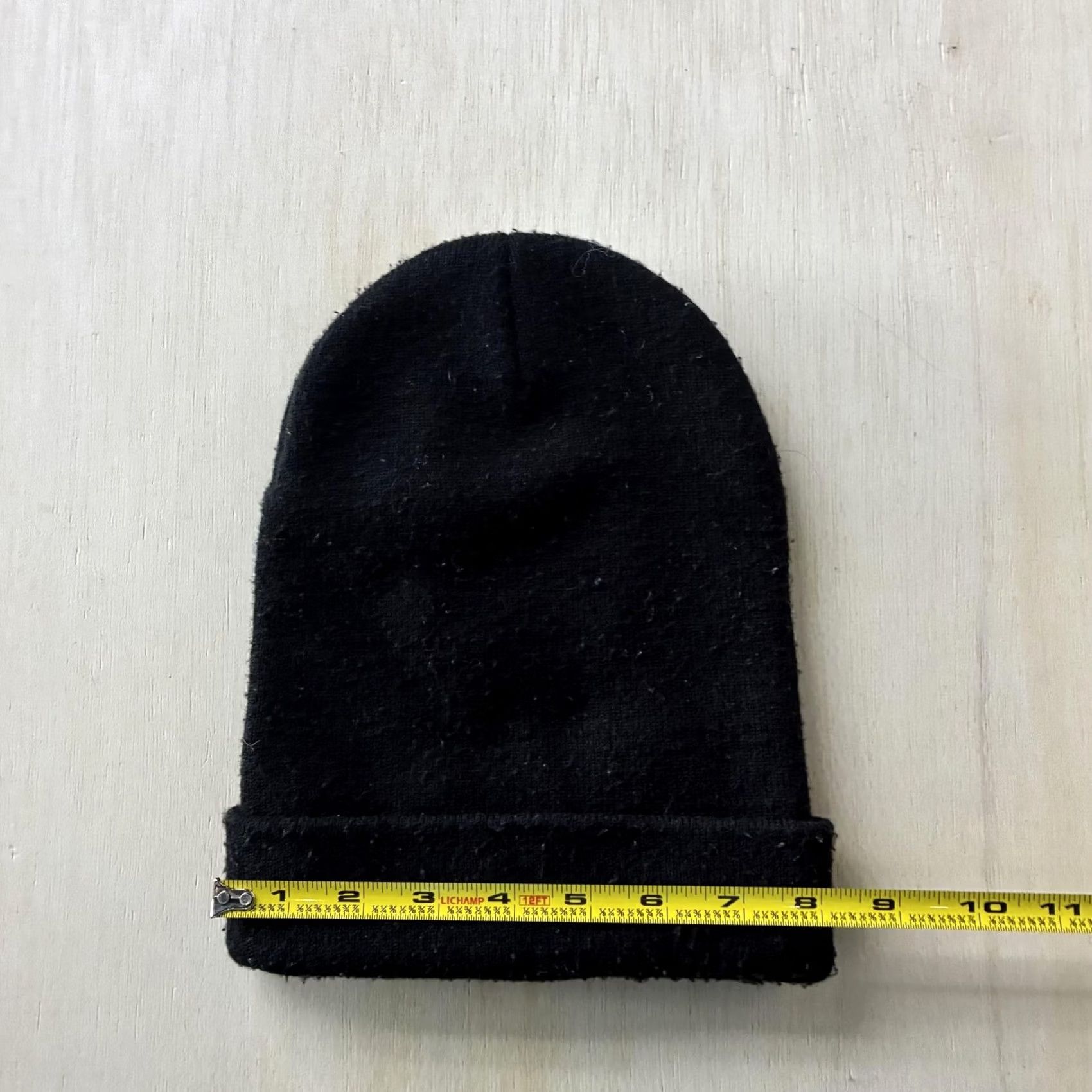 Carhartt Carhartt Beanie Hat Mens One Size Black Acrylic Knit Stretch Winter Workwear Size ONE SIZE - 5 Thumbnail