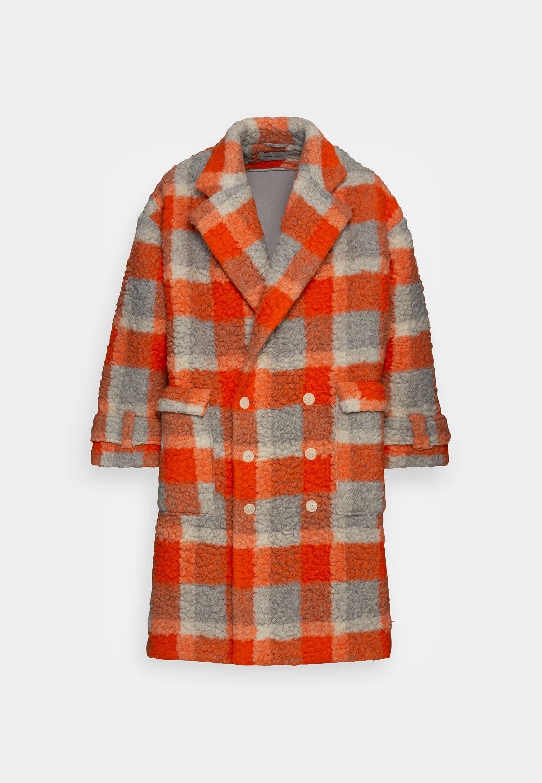Henrik Vibskov !DS! AW22 Henrik Vibskov Checkered Ahoy Long Coat Size US XL / EU 56 / 4 - 4 Thumbnail
