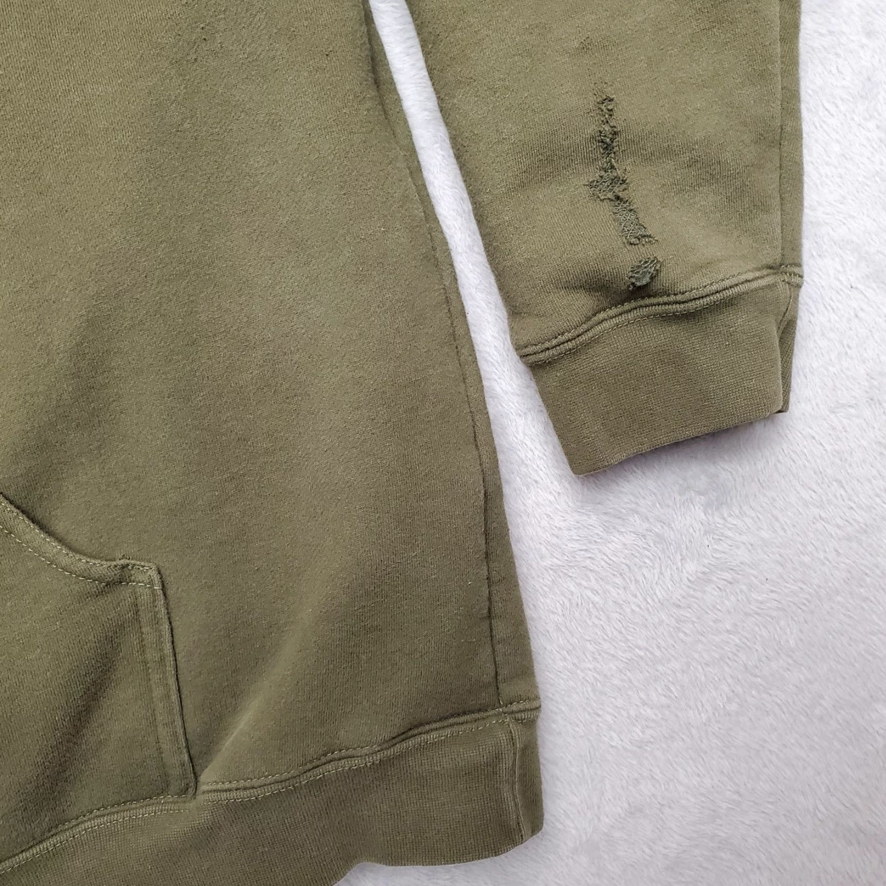 Vintage VINTAGE ITC Expedition Hoodie Mens L Green Sherpa Lined Hooded Sweatshirt Casual Size US L / EU 52-54 / 3 - 5 Thumbnail