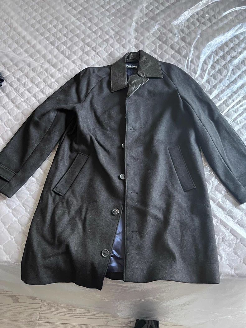 Y/Project Y/Project Black Wool Coat S - dmc Size US S / EU 44-46 / 1 - 1 Thumbnail
