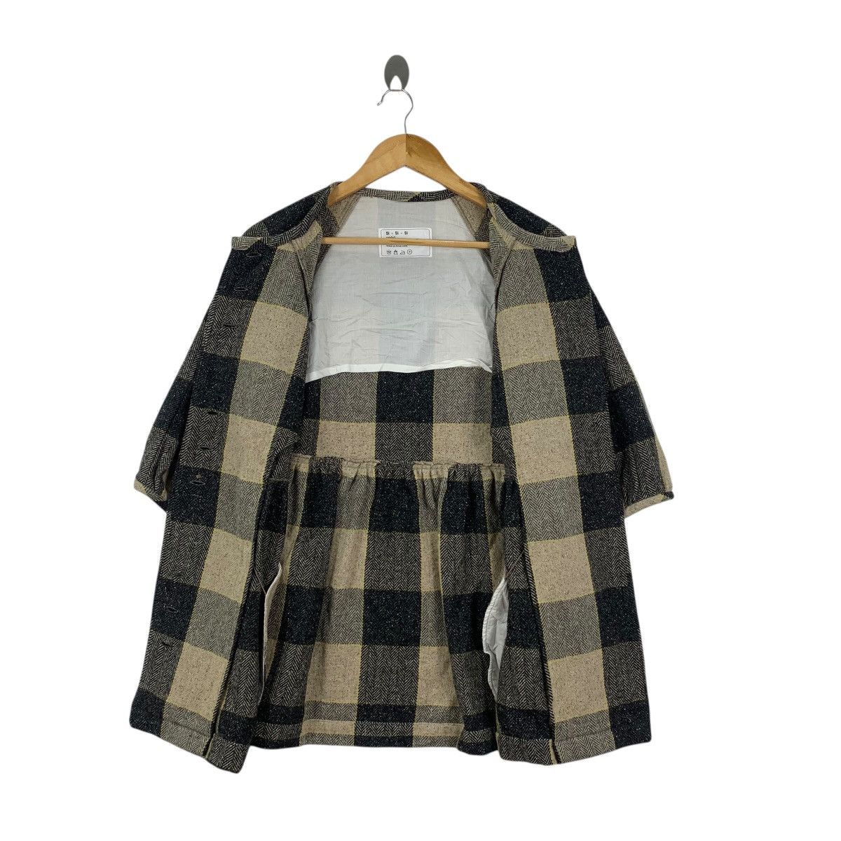 Other SI HIRAIN CHINOIS Japan Planning Studio Blouse Tartan Size M / US 6-8 / IT 42-44 - 5 Thumbnail
