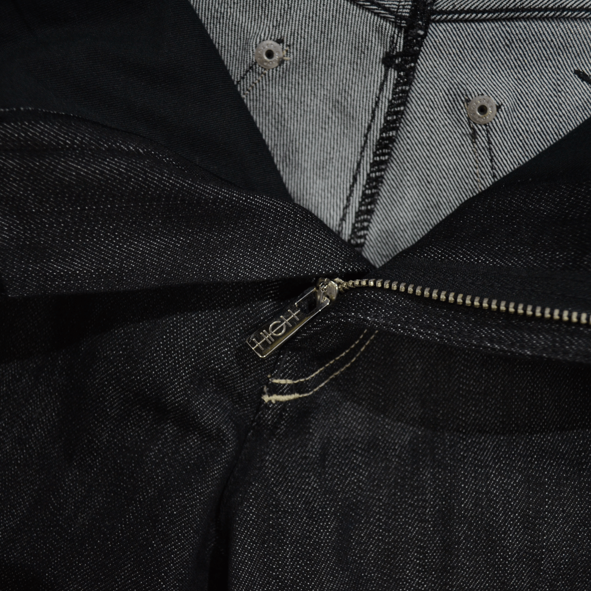 Other HIGH USE Y2K Jeans size S Trousers Gray Black Slim Italy Size 27" / US 4 / IT 40 - 13 Thumbnail