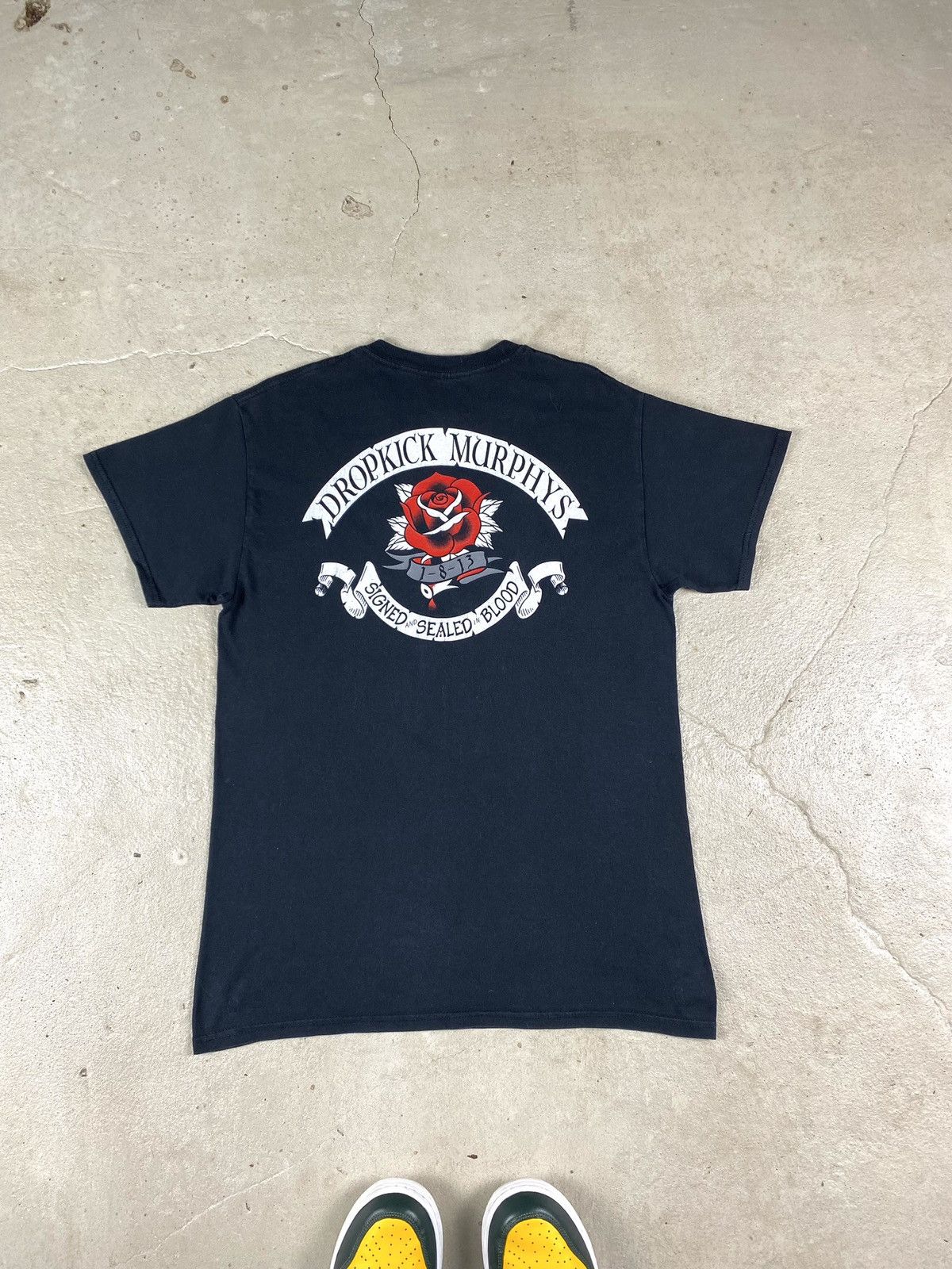 West Coast Choppers Rare! Vintage Drop Kick Murphys T Shirt Rock Gotic Band Tee Size US M / EU 48-50 / 2 - 6 Thumbnail