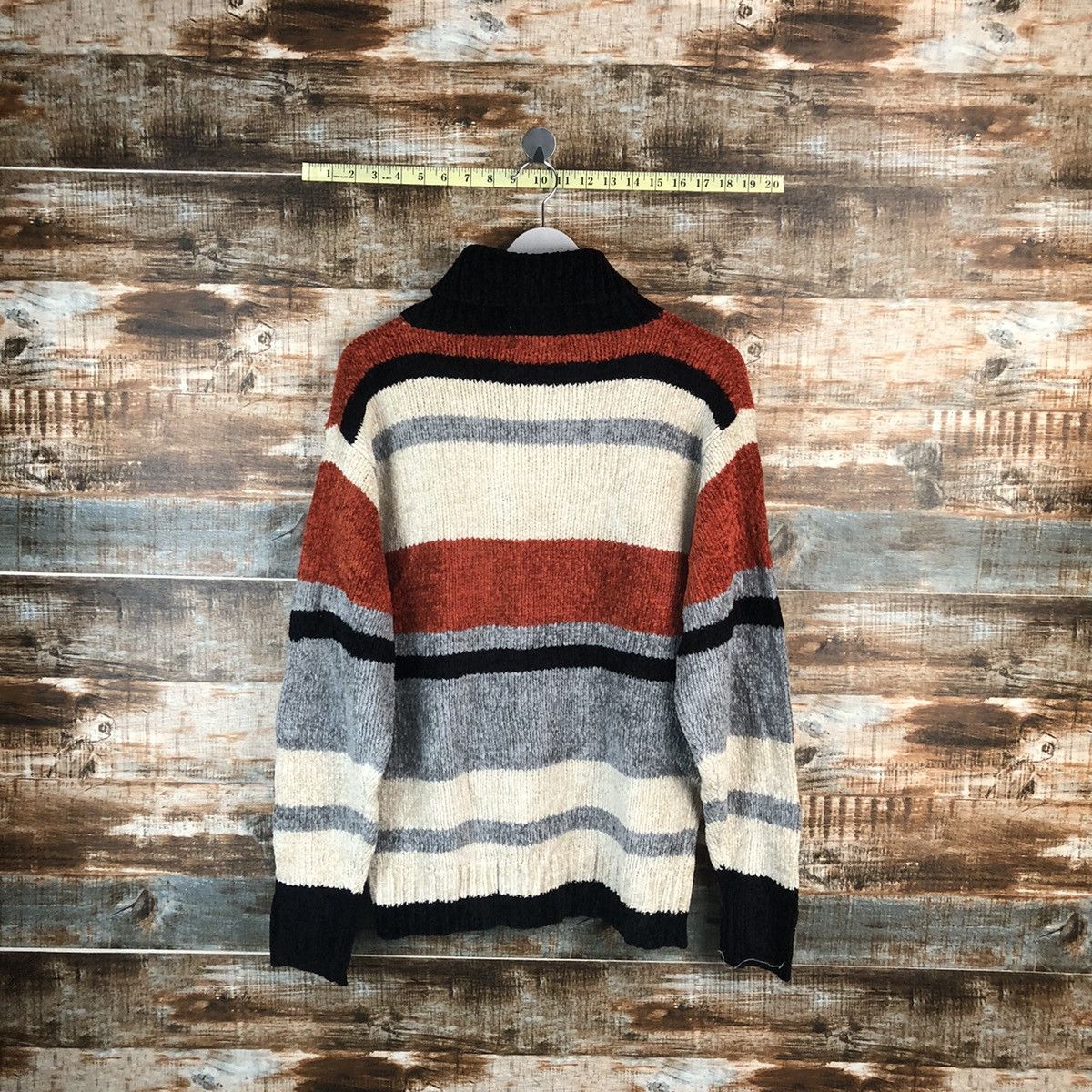 Homespun Knitwear Port Arthur Brown Knitwear #A1583 Size M / US 6-8 / IT 42-44 - 13 Thumbnail