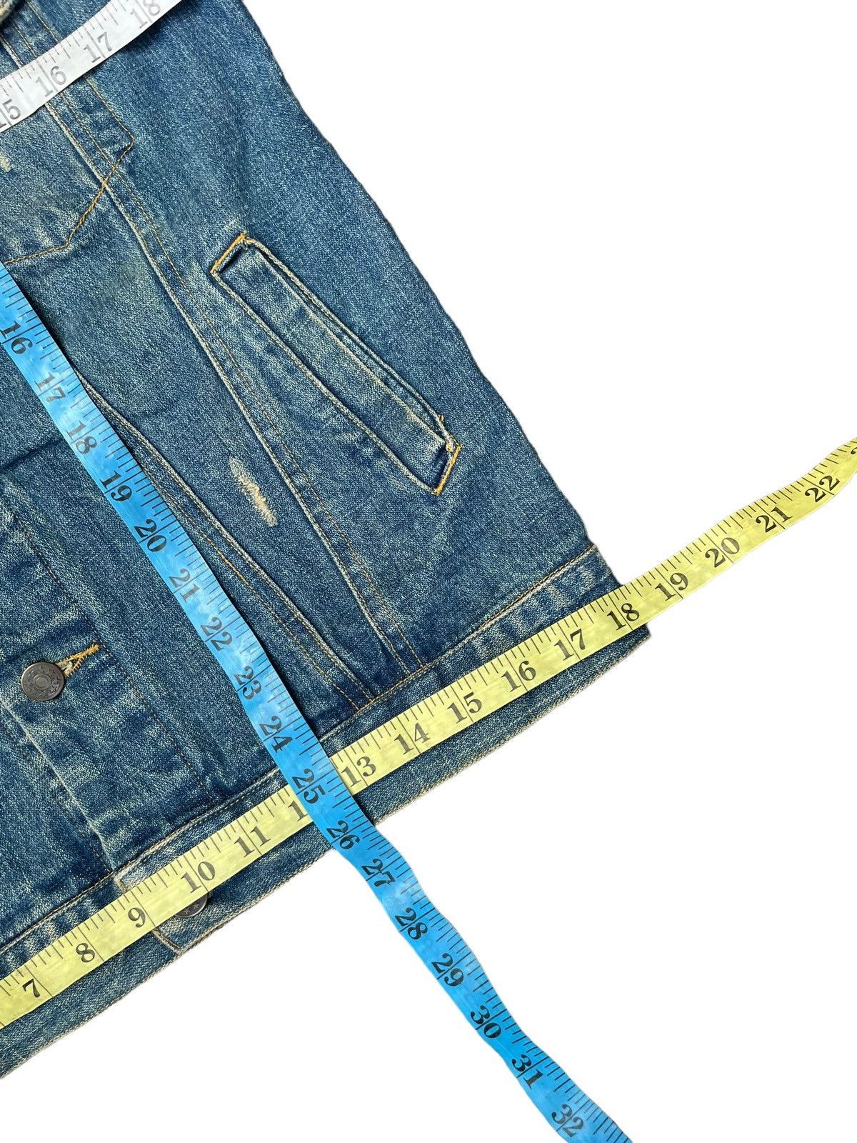 Other Japanesse Brand Denim Distresed Jacket Size US M / EU 48-50 / 2 - 8 Thumbnail
