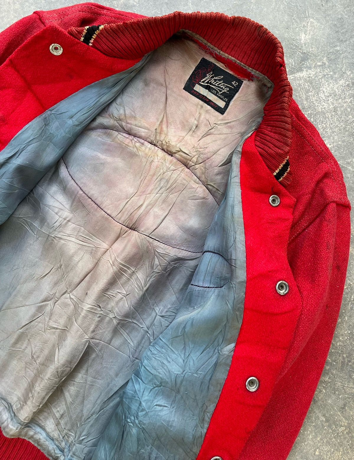 Vintage 🔥VINTAGE 70s BELL HELMETS VARSITY JACKET Size US M / EU 48-50 / 2 - 18 Thumbnail