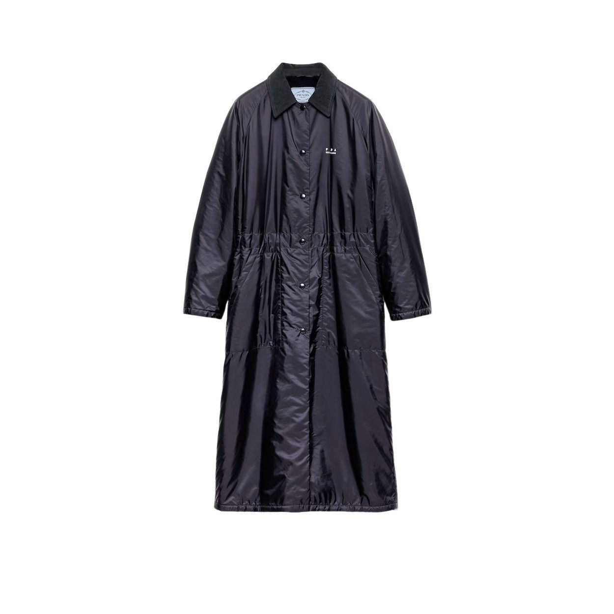 Prada PRADA $5300 Navy Re-Nylon Lightweight Raincoat New & Authent Size S / US 4 / IT 40 - 1 Preview