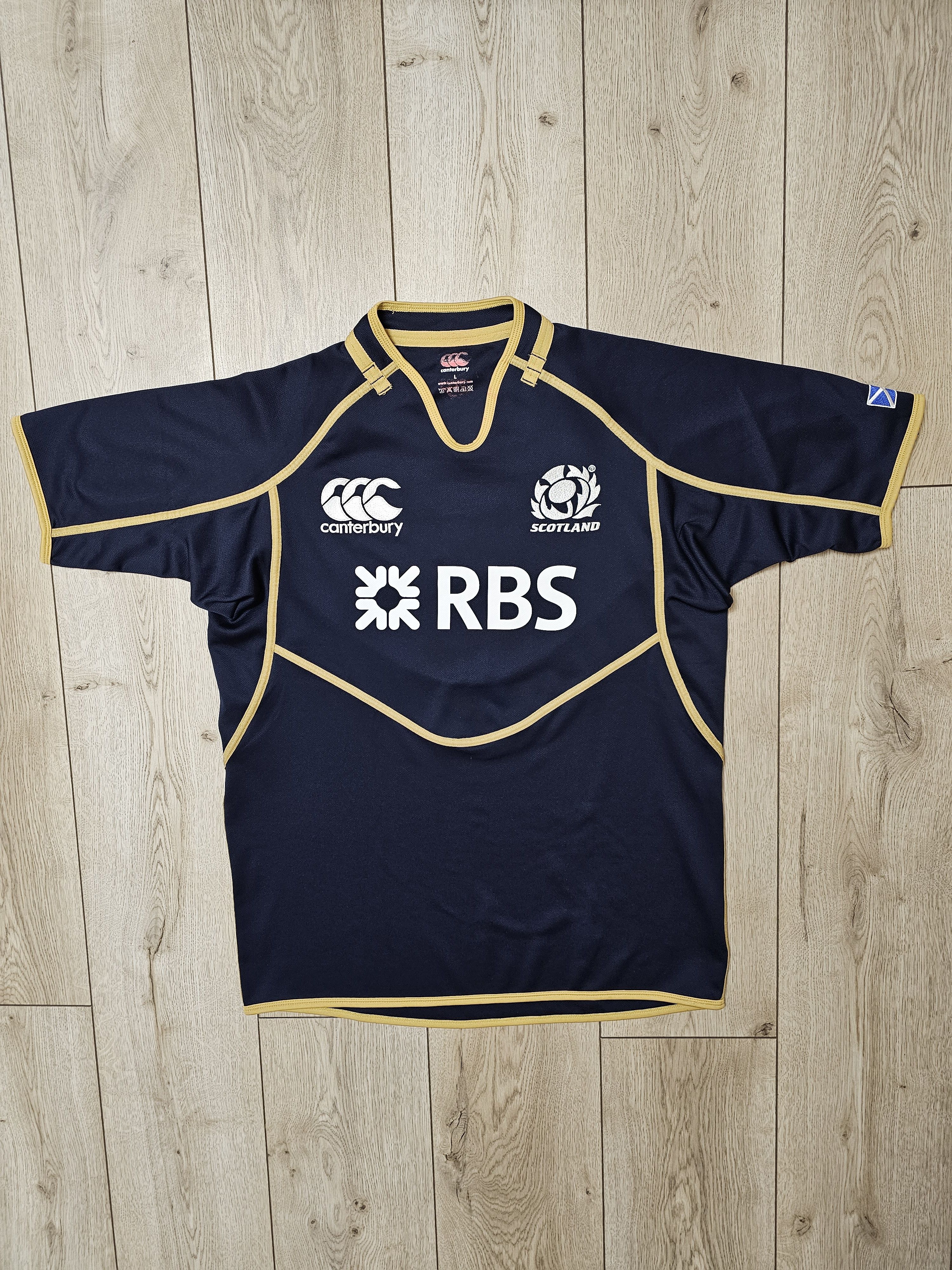 Canterbury of New Zealand SCOTLAND RUGBY JERSEY 2011 2012 HOME SHIRT RUGBY JERSEY Size US L / EU 52-54 / 3 - 1 Thumbnail