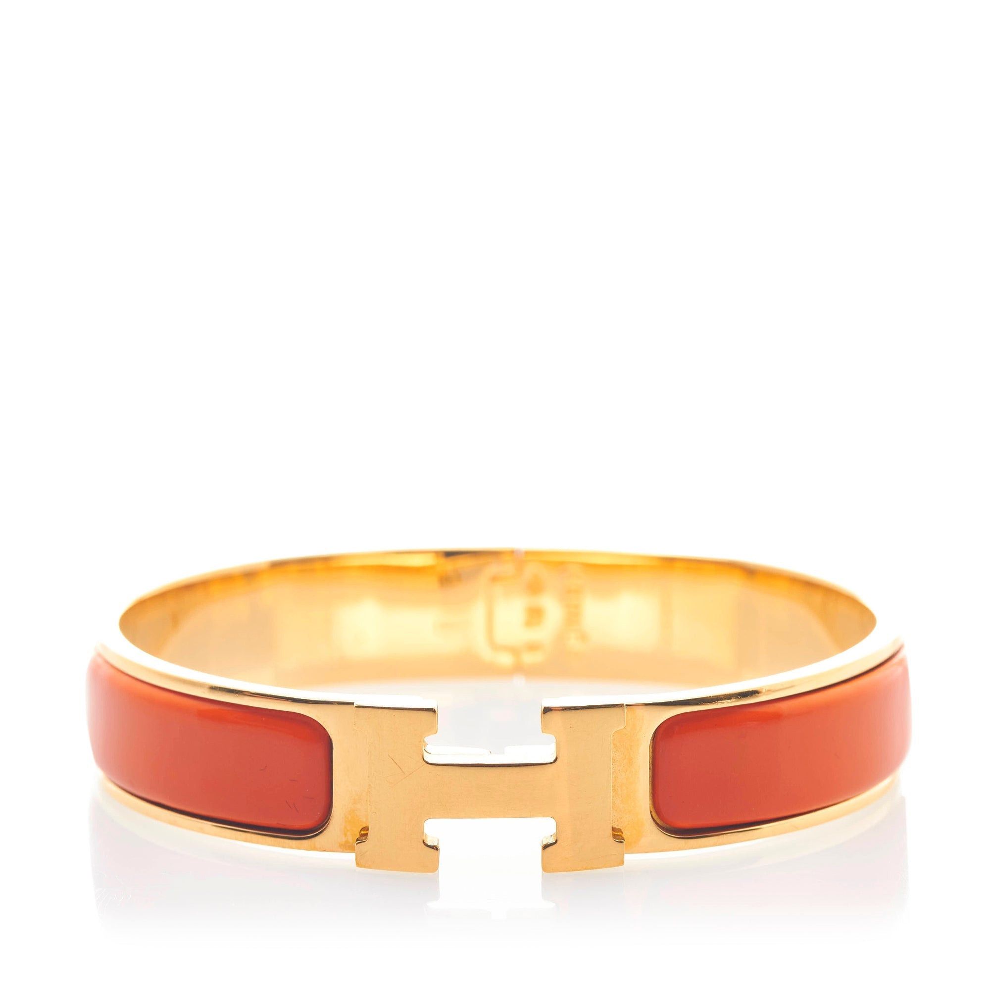 image of Hermes Hermes Bracelets in Gold, Women's