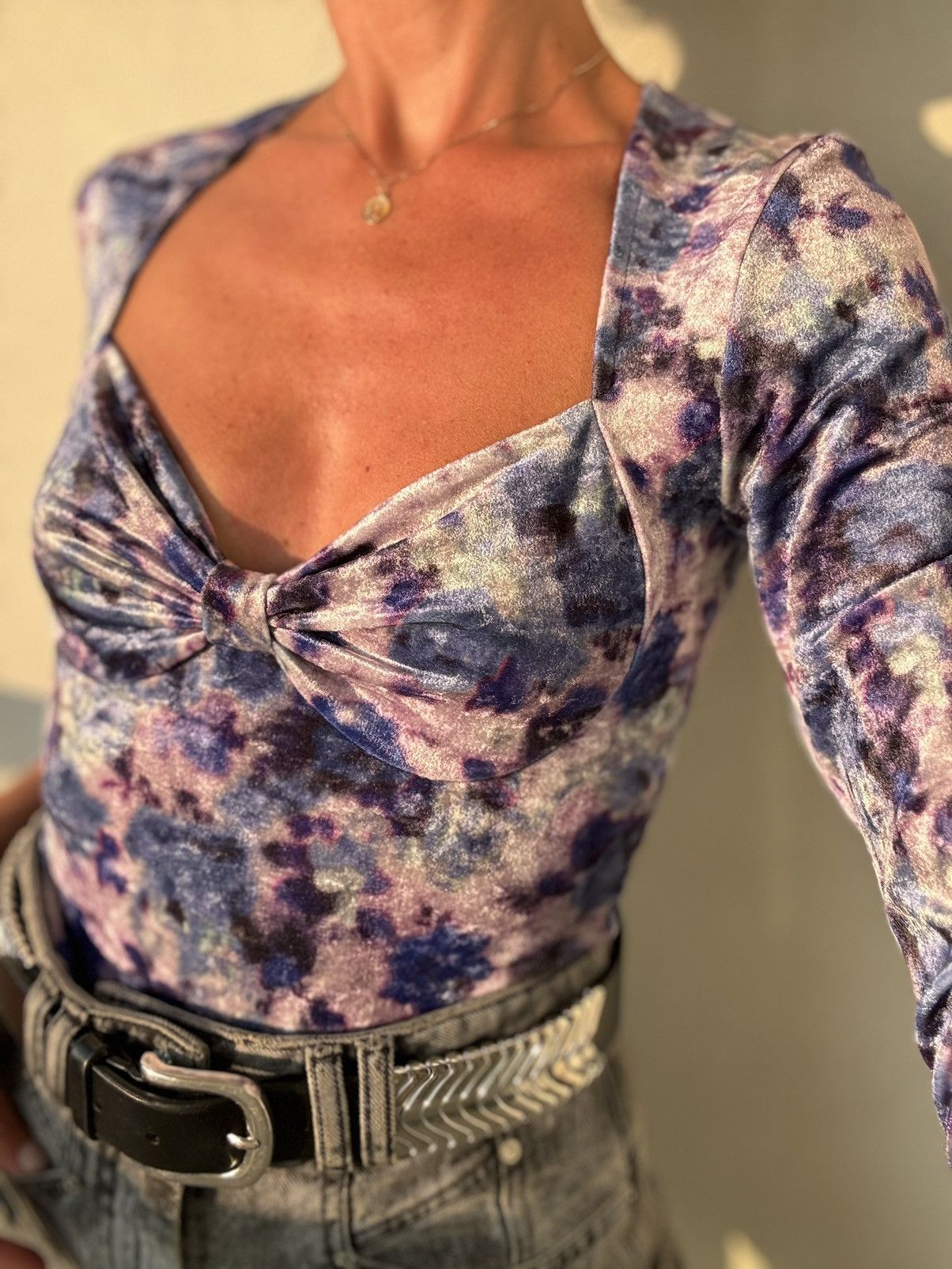 Isabel Marant Isabel Marant Gubaia velvet runway top Size XS / US 0-2 / IT 36-38 - 6 Thumbnail