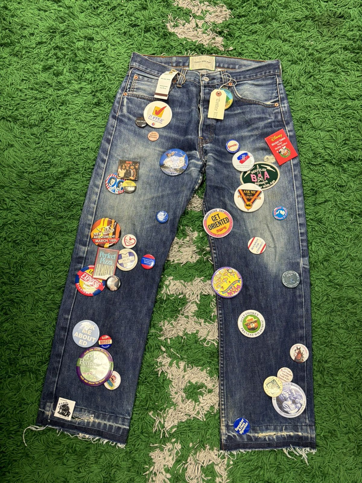 Pre-owned Better With Age Jeans 32x 29 Pin