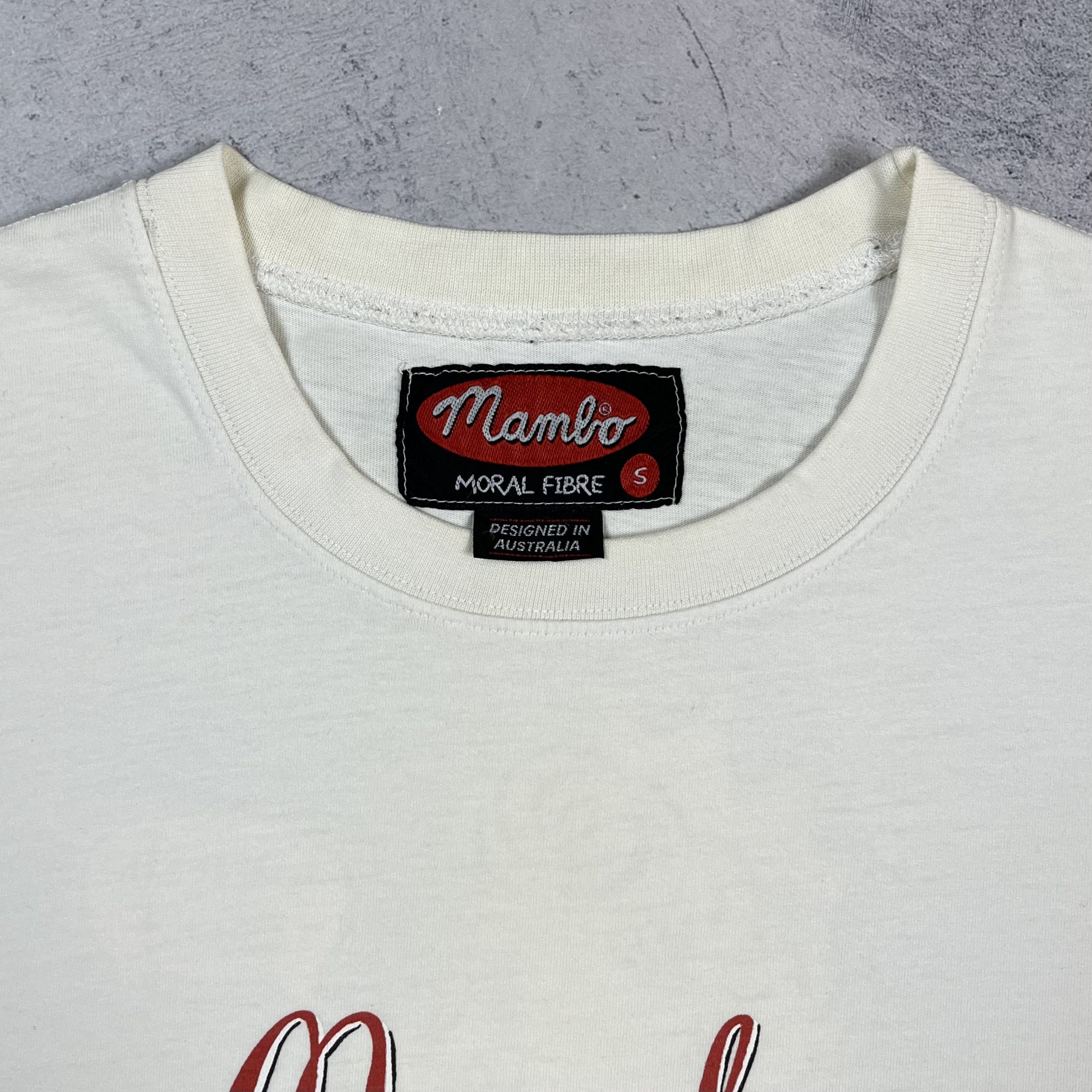 Mambo Vintage Mambo Queen Of Australia Big Logo T Shirt 1998 Size US S / EU 44-46 / 1 - 18 Thumbnail