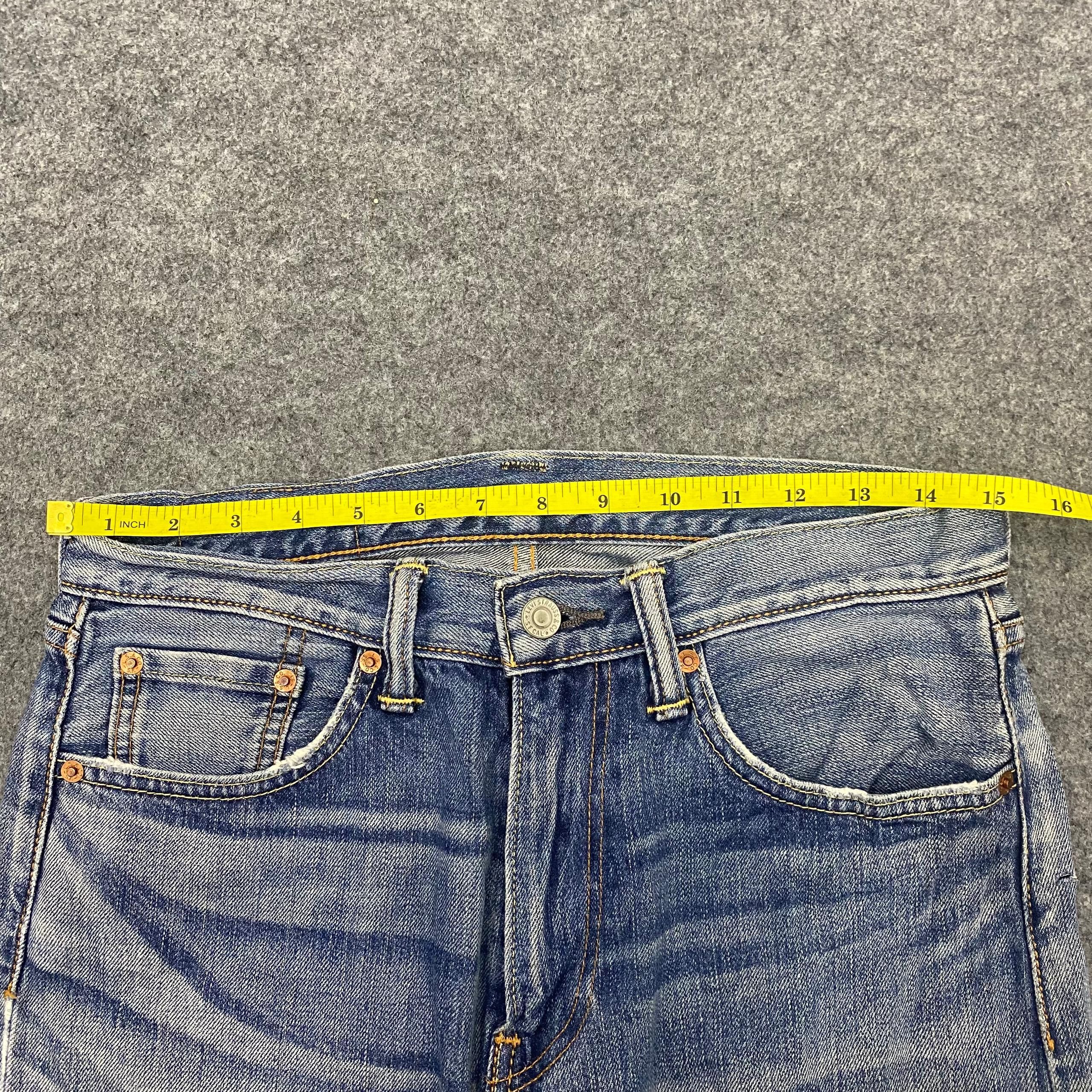 Levi's 💥Best Offer💥Vintage Levis 505 Distressed Denim Size US 30 / EU 46 - 4 Thumbnail
