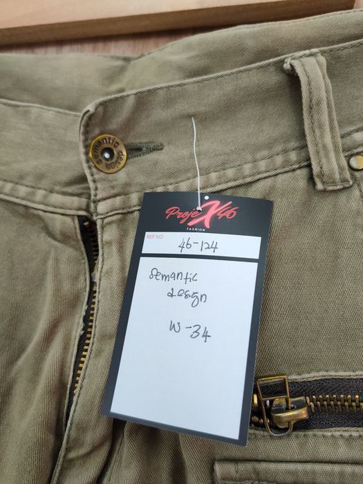 If Six Was Nine Semantic design faded multi pocket cargo pants #46-124DLAL Size US 32 / EU 48 - 4 Thumbnail
