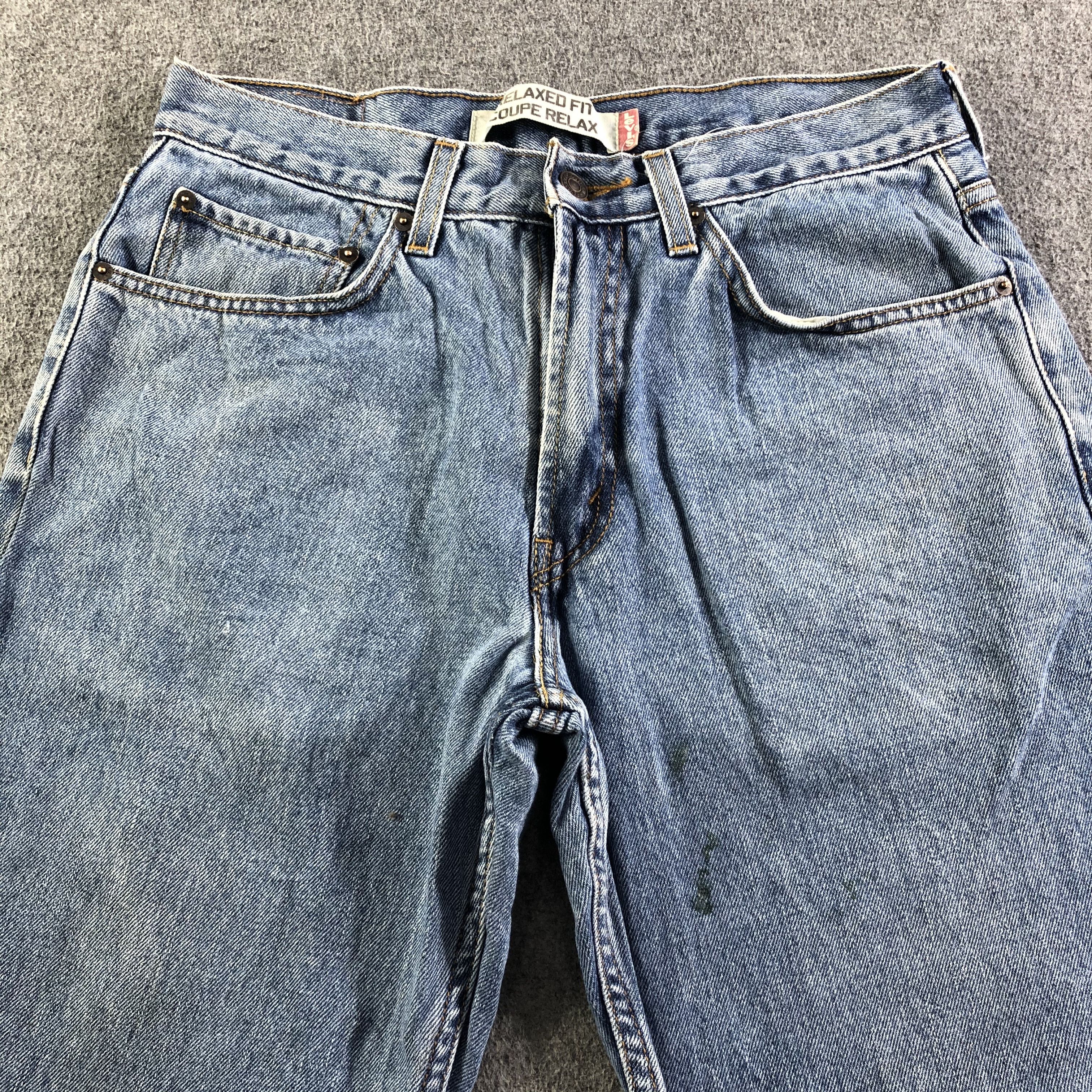 Levi's Vintage Blue Wash Levis 559 Jeans-J3380 Size US 32 / EU 48 - 3 Thumbnail