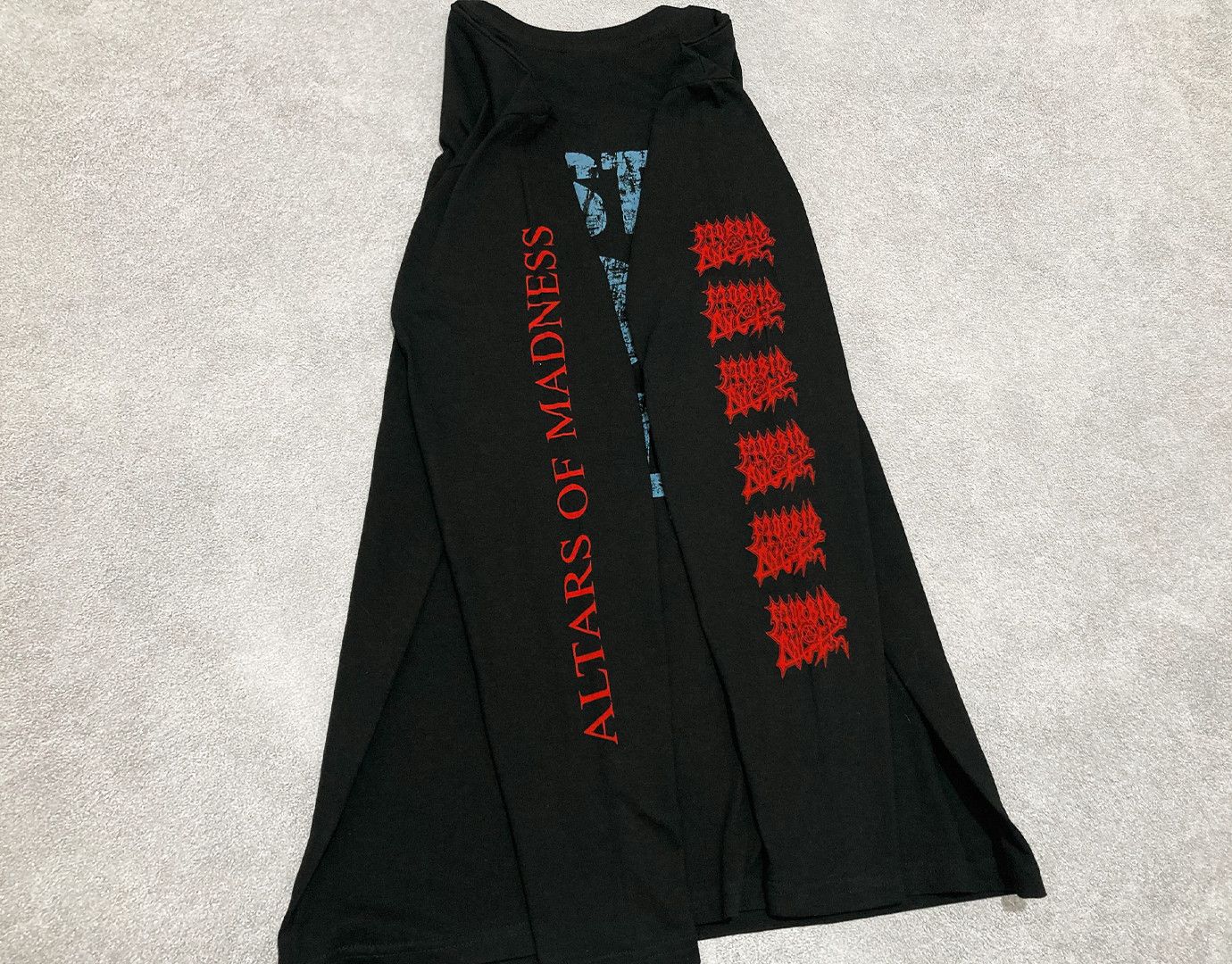 Band Tees Long sleeve Morbid Angel - Altars Of Madness - metal band Size US M / EU 48-50 / 2 - 5 Thumbnail