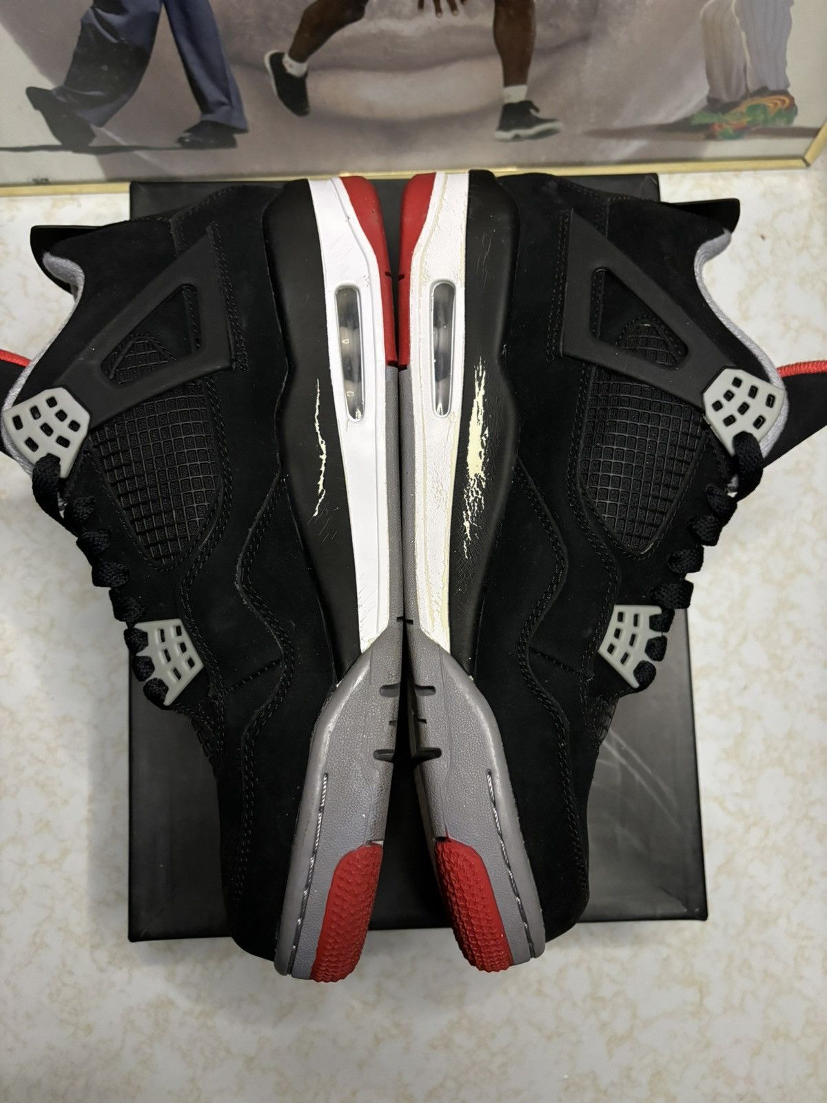Jordan Brand Jordan Retro 4 ‘Bred’ Size US 10 / EU 43 - 3 Thumbnail