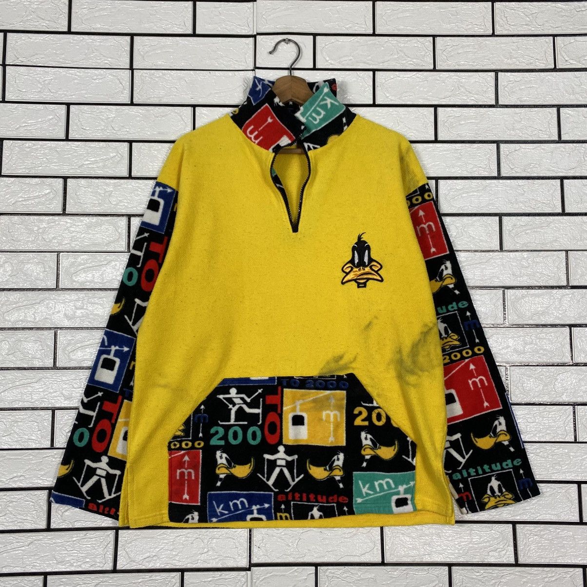 Jean Charles De Castelbajac Anorak Jacket Fleece Jeans Charles Castelbajac Full Print Size US M / EU 48-50 / 2 - 2 Thumbnail