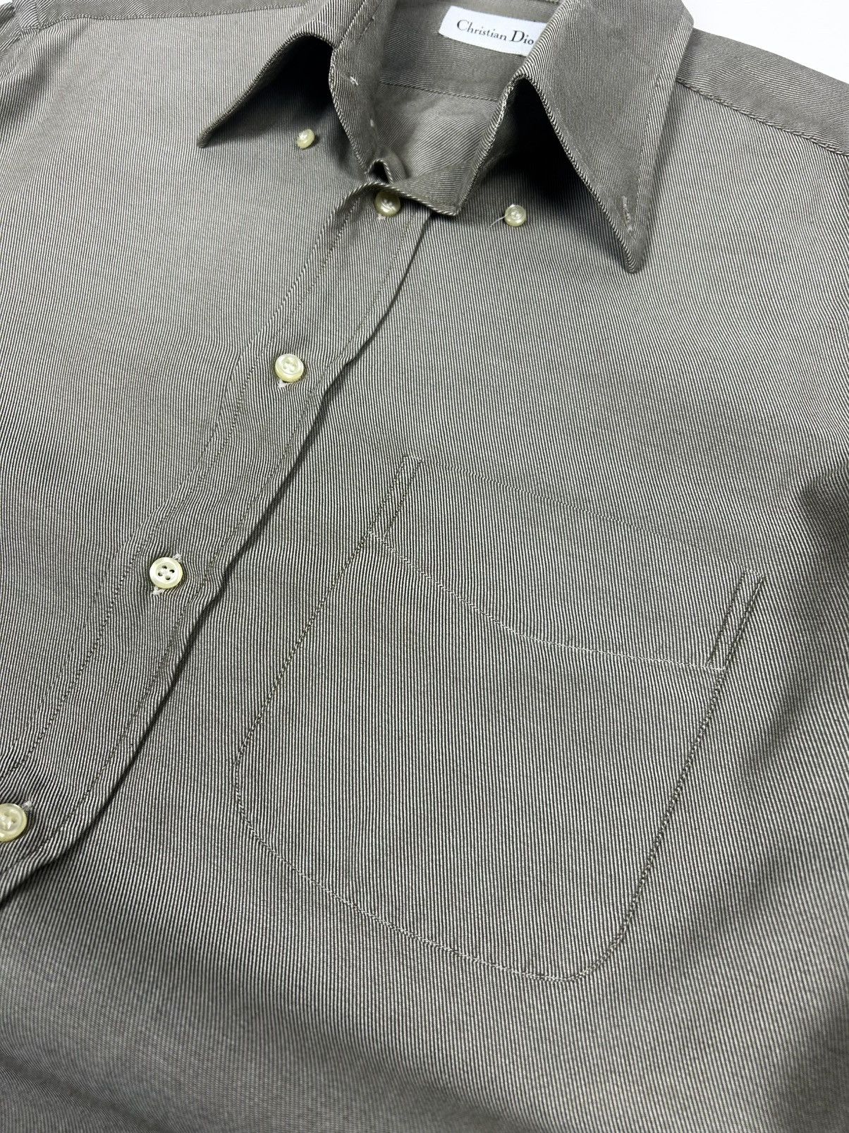 Christian Dior Monsieur Christian Dior Monsieur striped luxury shirt Size US XL / EU 56 / 4 - 9 Thumbnail