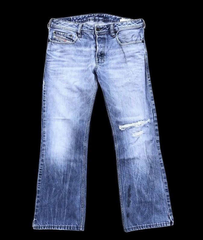 FLARED⚡️⚡️DIESEL ZATINY DISTRESSED JEANS