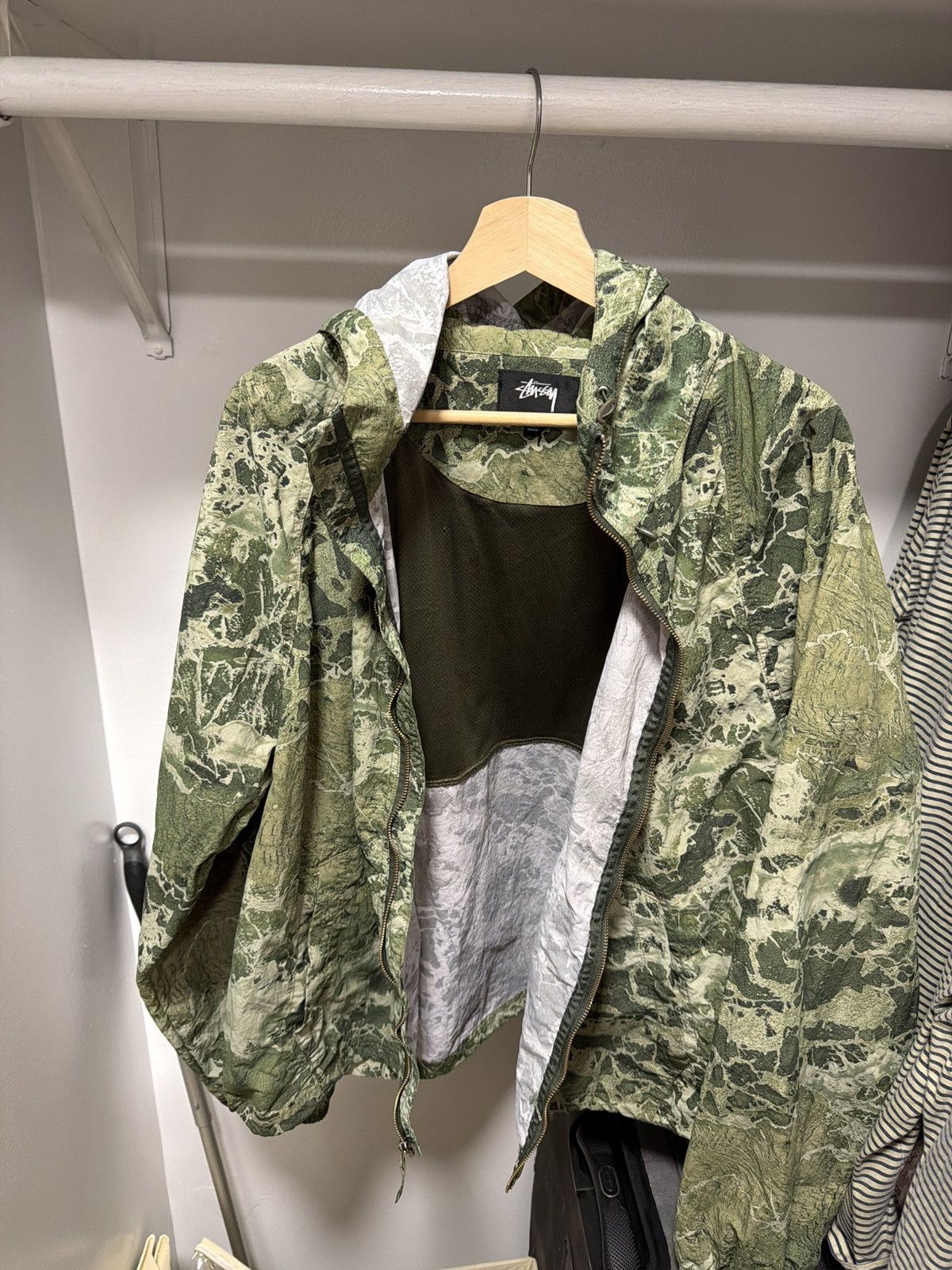 Stussy Stussy camo shell jacket Size US XL / EU 56 / 4 - 5 Thumbnail