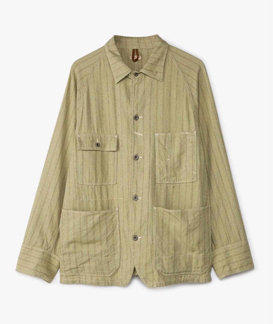 Kapital Kapital Gibson Stripe Cactus Overshirt Size US M / EU 48-50 / 2 - 2 Thumbnail