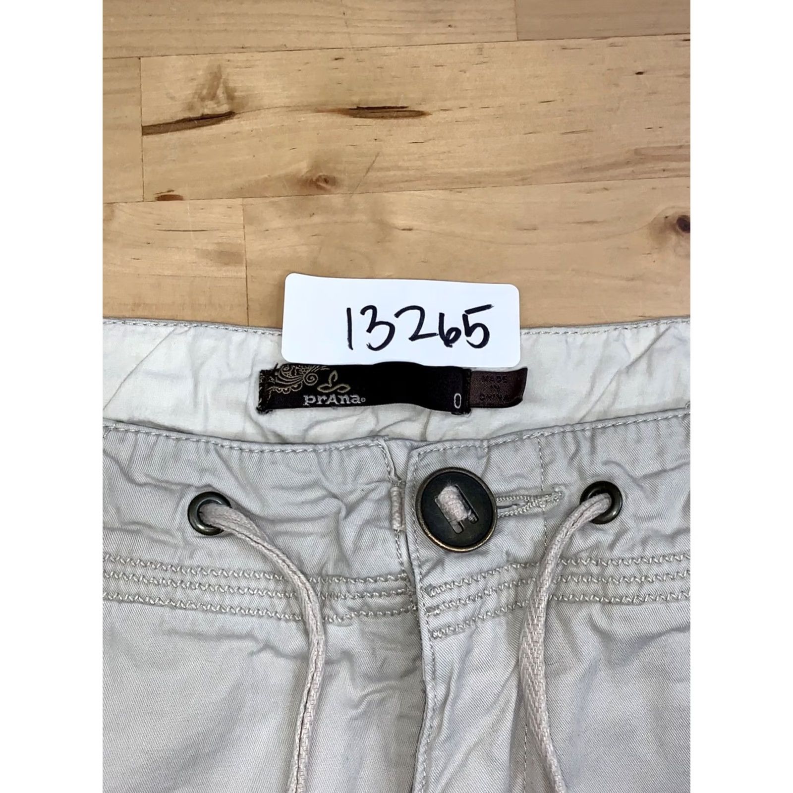 Prana prAna Bermuda Shorts Women 0 Beige Bermuda Casual Travel Outdoor 13265 Size 25" / US 0 / IT 36 - 2 Thumbnail