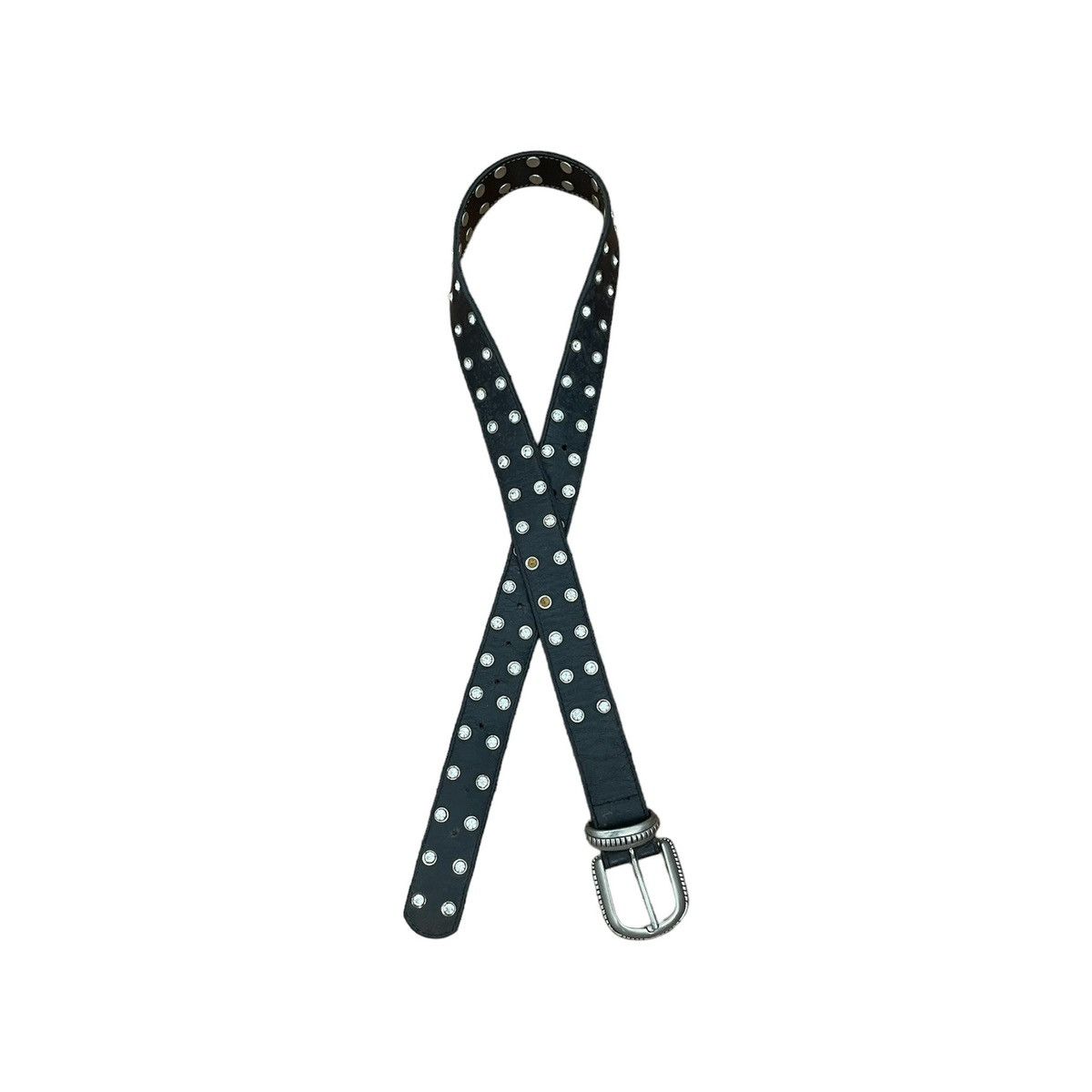 If Six Was Nine × Japanese Brand × Le Grande Bleu (L.G.B.) Black crystal pattern belt punk grunge styled Size ONE SIZE - 1 Thumbnail