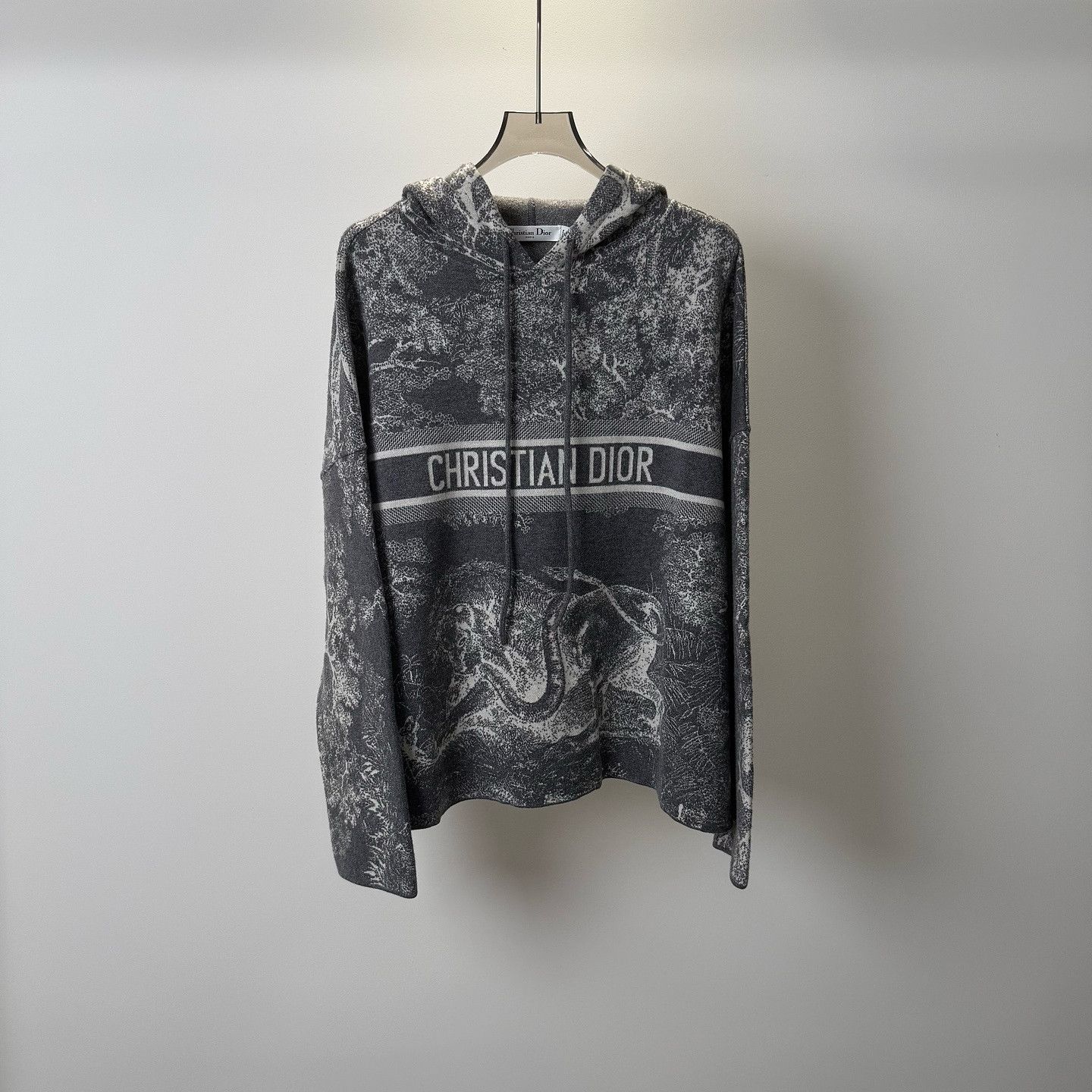 Dior Dior Toile de Jouy Hoodie Size S Size S / US 4 / IT 40 - 1 Thumbnail