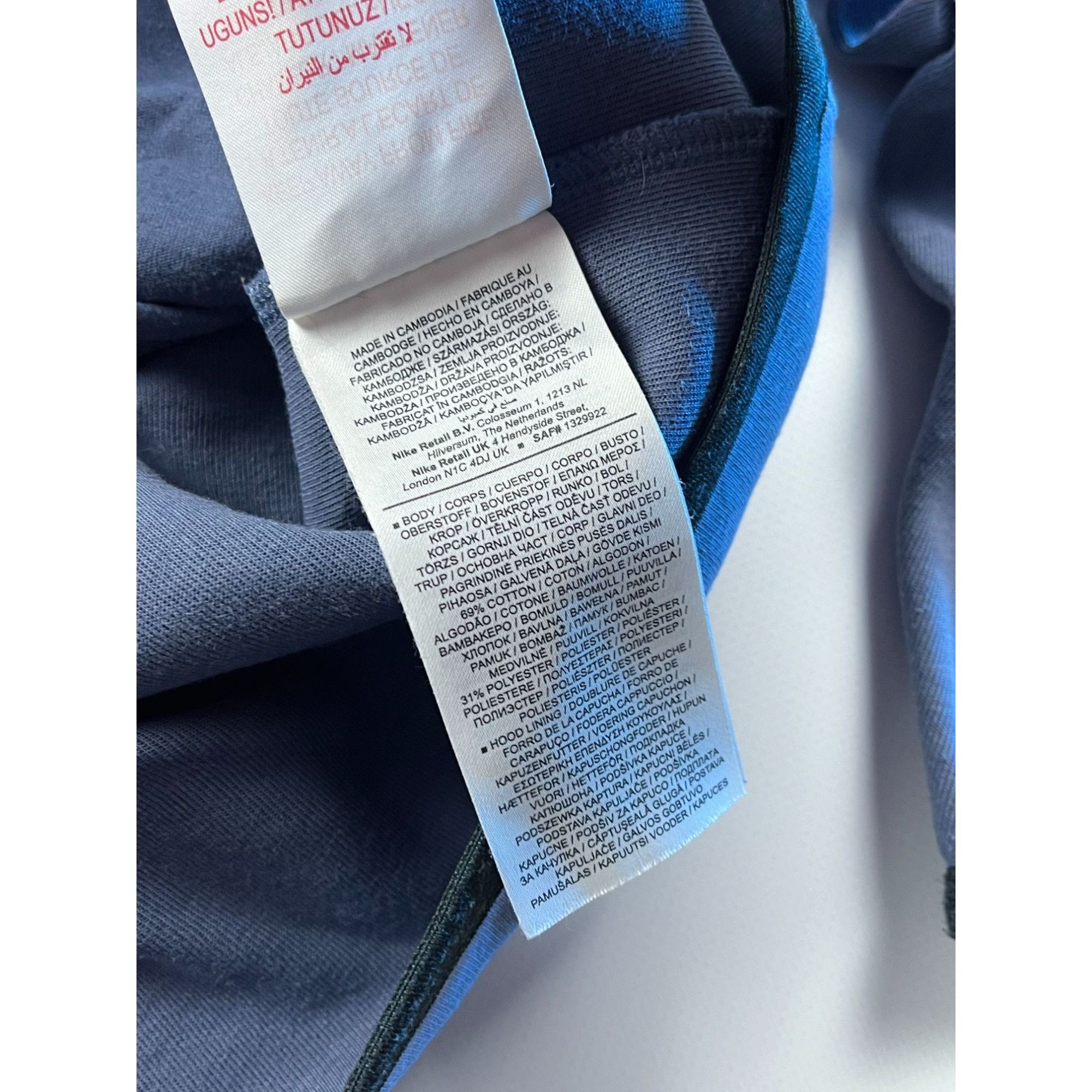 Nike Nike Tech Fleece Full-Zip Hoodie Blue Size US XS / EU 42 / 0 - 6 Thumbnail