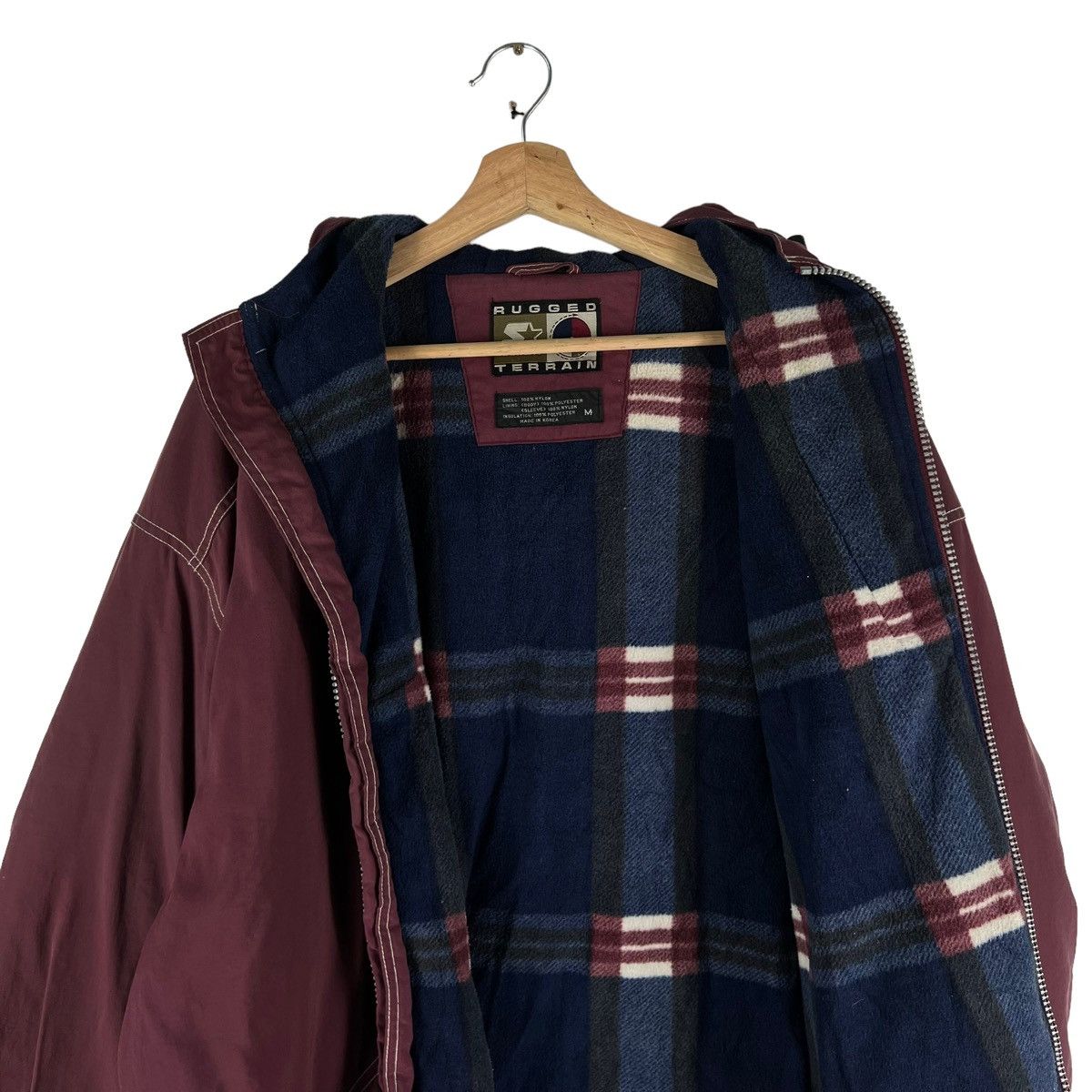 Starter 🔥VINTAGE ANORAK JACKET RUGG GED STARTER ZIPPER USA Size US M / EU 48-50 / 2 - 10 Thumbnail