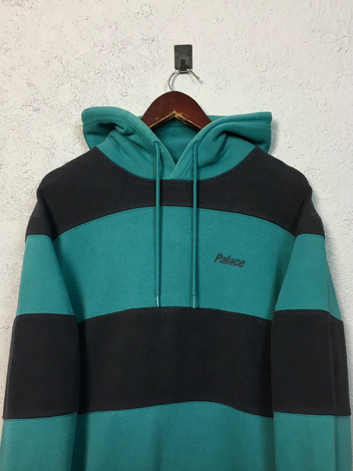Palace hoodie PALACE Brusher Hood striped stripes y2k vintage skate Size US L / EU 52-54 / 3 - 5 Thumbnail