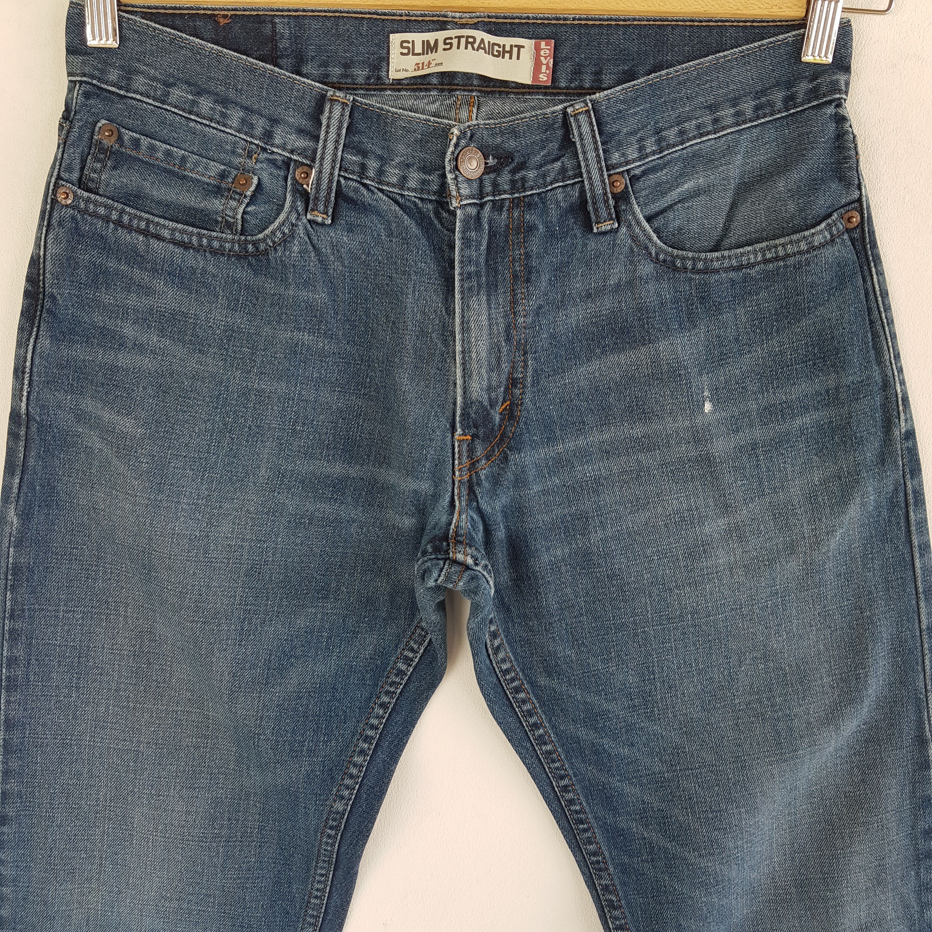 Levi's Vintage Levis 514 Released Hem Jeans Levi's Faded Denim Size US 30 / EU 46 - 3 Thumbnail